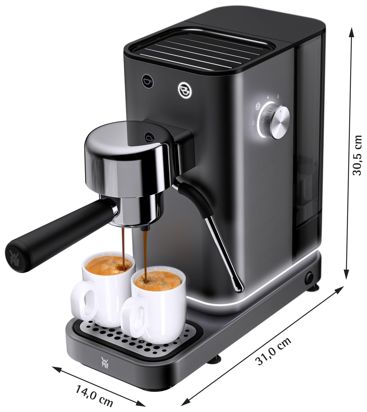 wmf-lumero-siebtr-ger-espressomaschine-1400-watt-15-bar-3-eins-tze-milchaufsch-u image 4