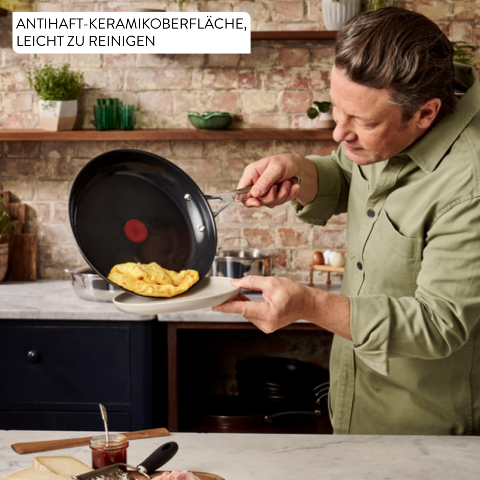tefal-jamie-oliver-by-direct-cook-bratpfanne-28-cm-edelstahl-keramische-antihaft image 2