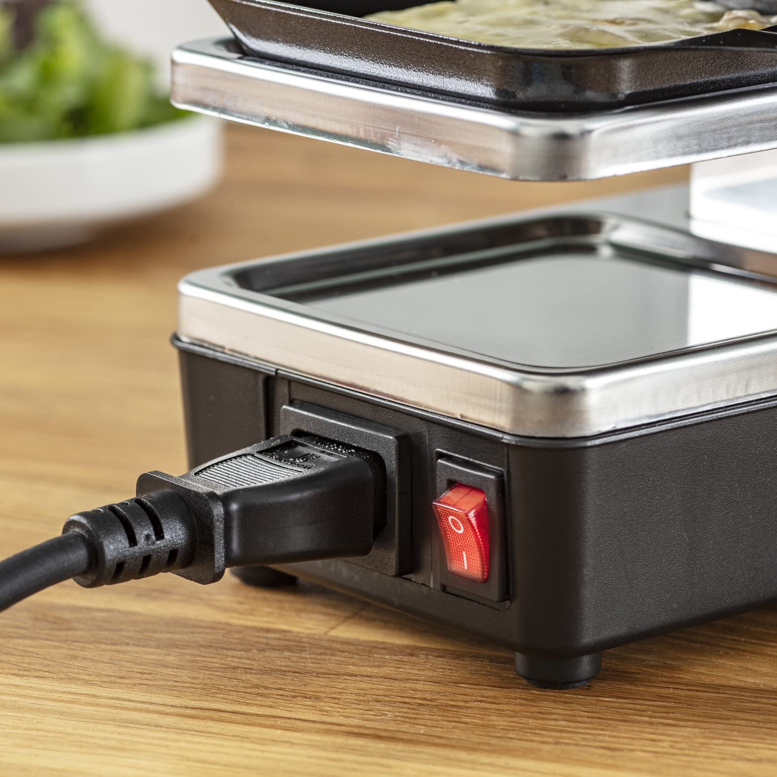 tefal-plug-share-re2308-raclette-f-r-2-personen-400w-2-pf-nnchen-grillplatte-erw image 4