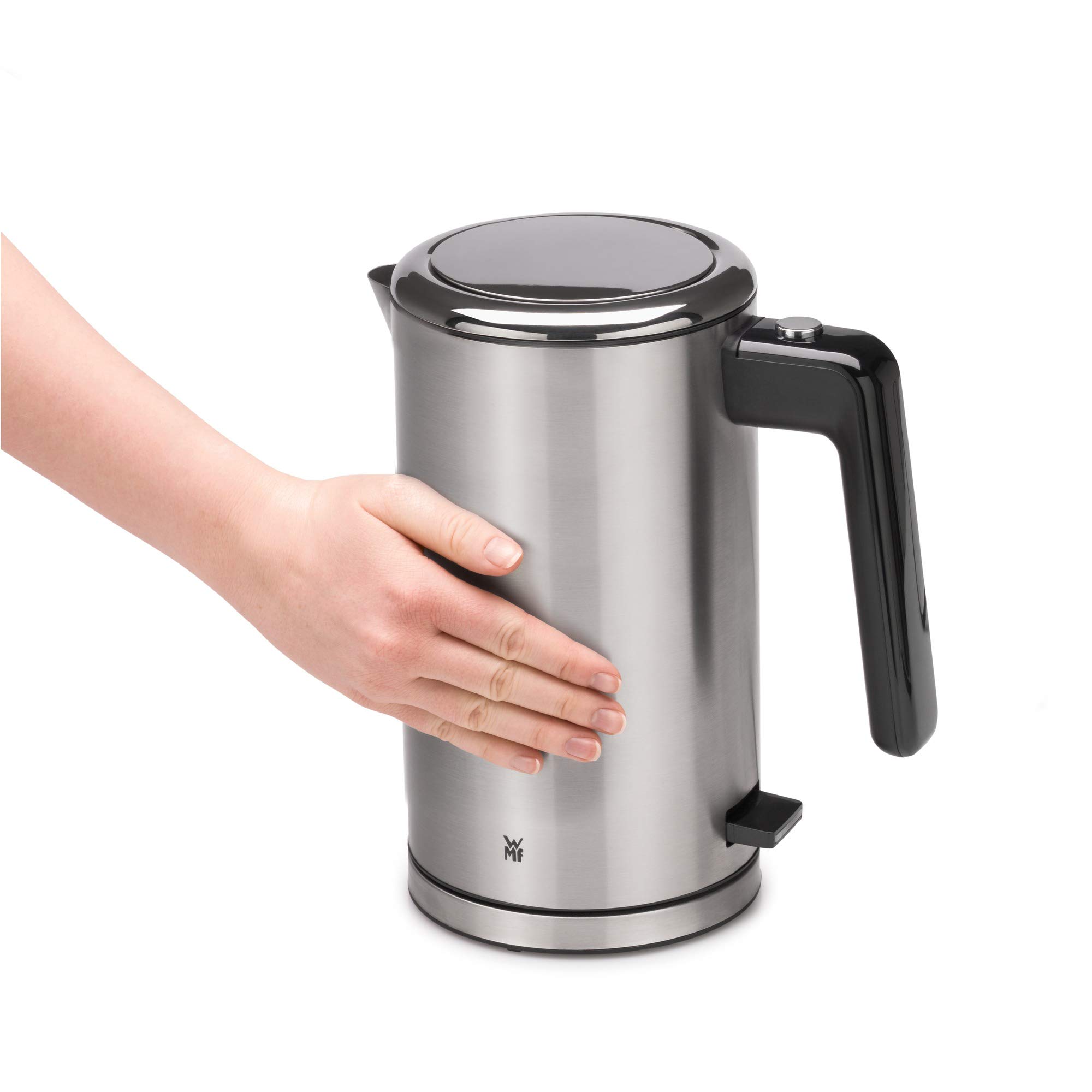wmf-lono-wasserkocher-doppelwandig-1-3-l-cromargan-edelstahl-matt-2400-w-kalkfil image 3