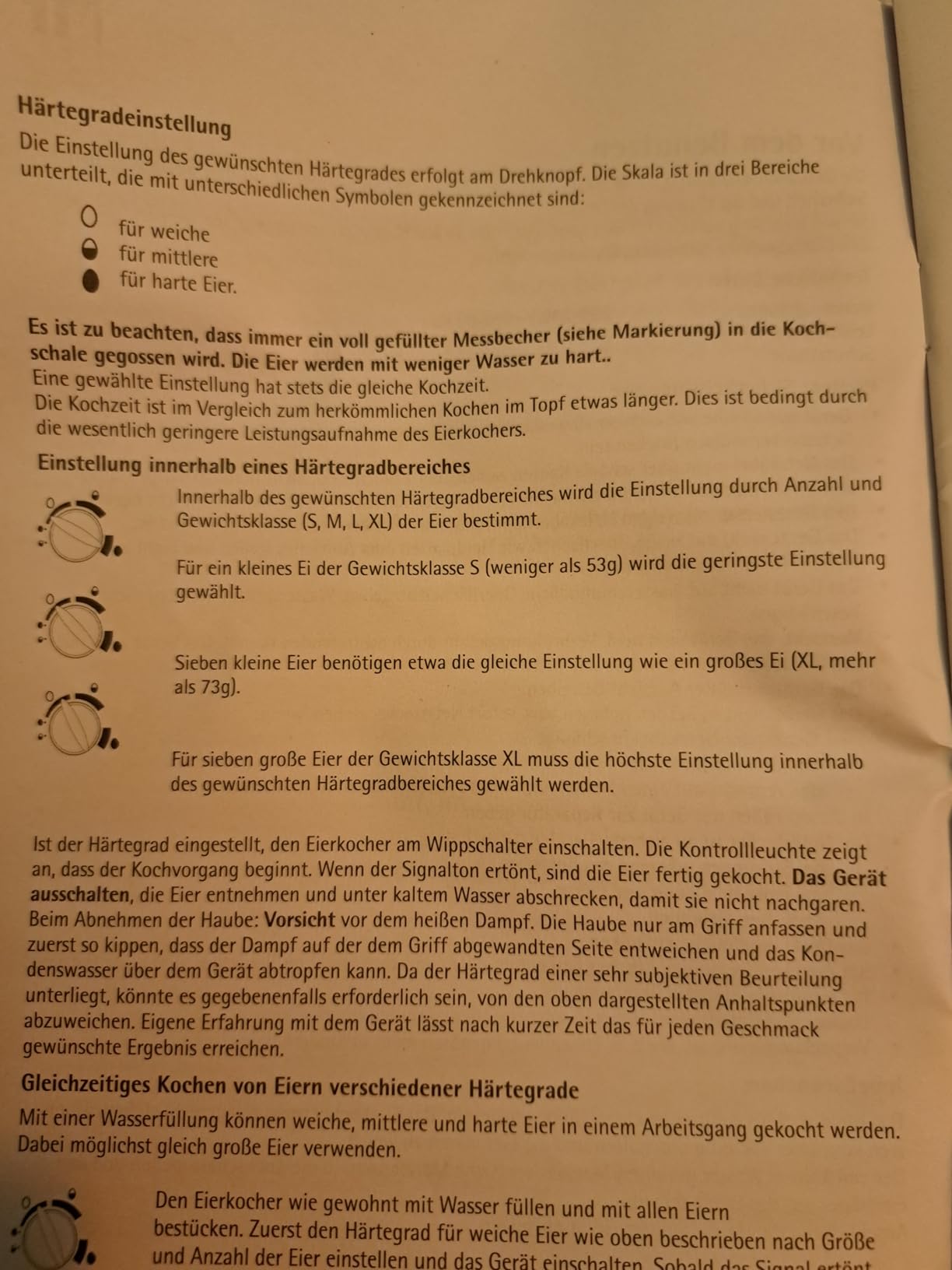 Tut was er soll