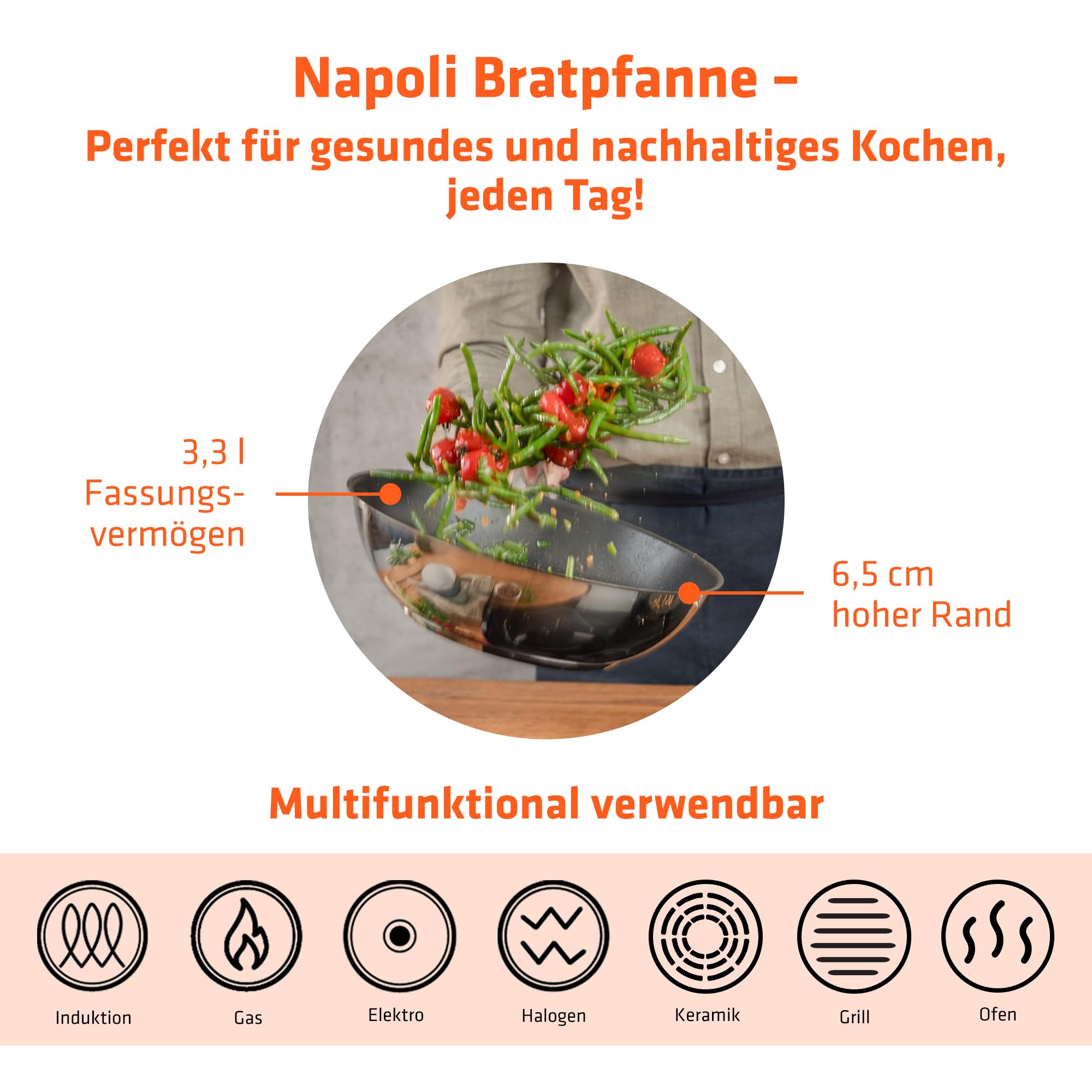 berndes-napoli-bratpfanne-28-cm-edelstahl-mit-quarz-versiegelung-b-nature-pfas-f image 2