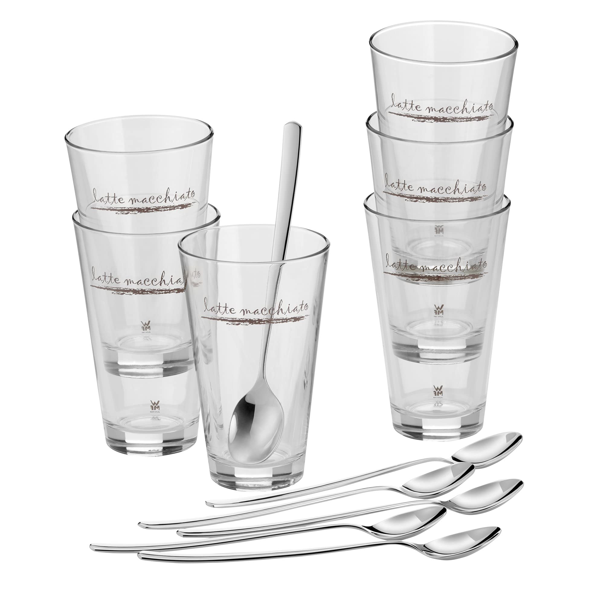 wmf-clever-more-latte-macchiato-gl-ser-set-12-teilig-6-gl-ser-280-ml-mit-aufdruc image 3