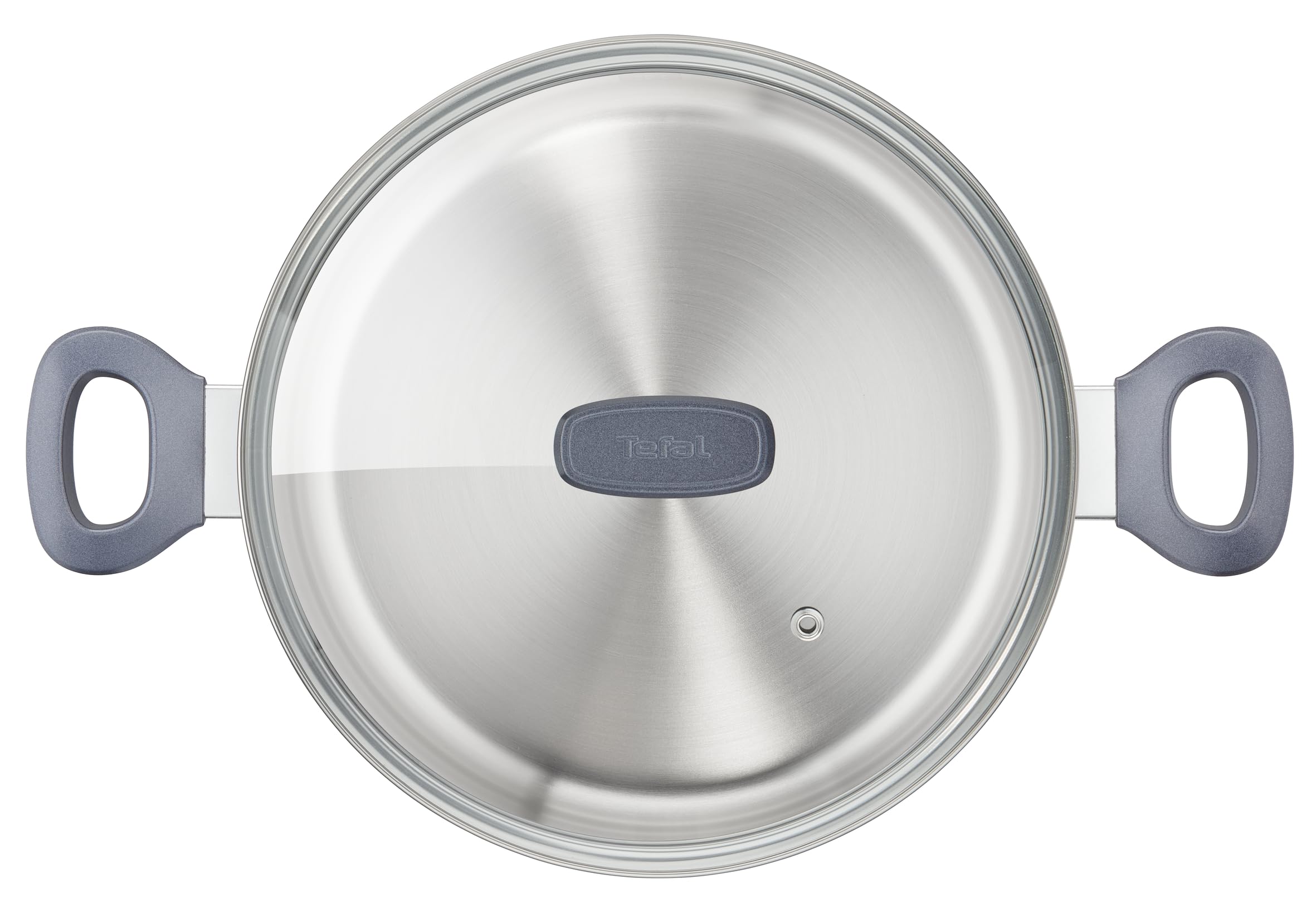 tefal-daily-cook-kochtopf-g71246-24-cm-mit-glasdeckel-und-dampfauslass-edelstahl image 4