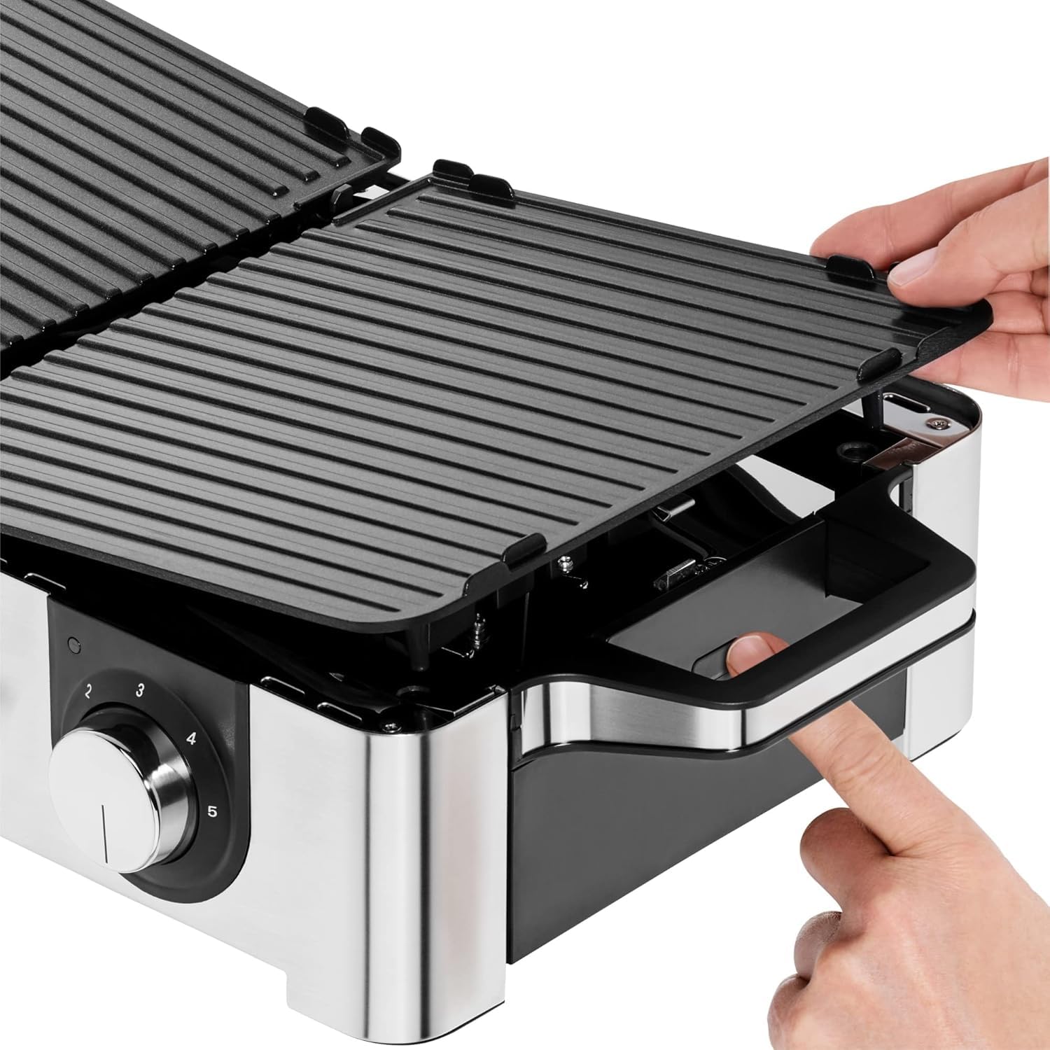 wmf-lono-master-grill-elektrogrill-2400-w-2-getrennt-regulierbare-grillfl-chen-5 image 5