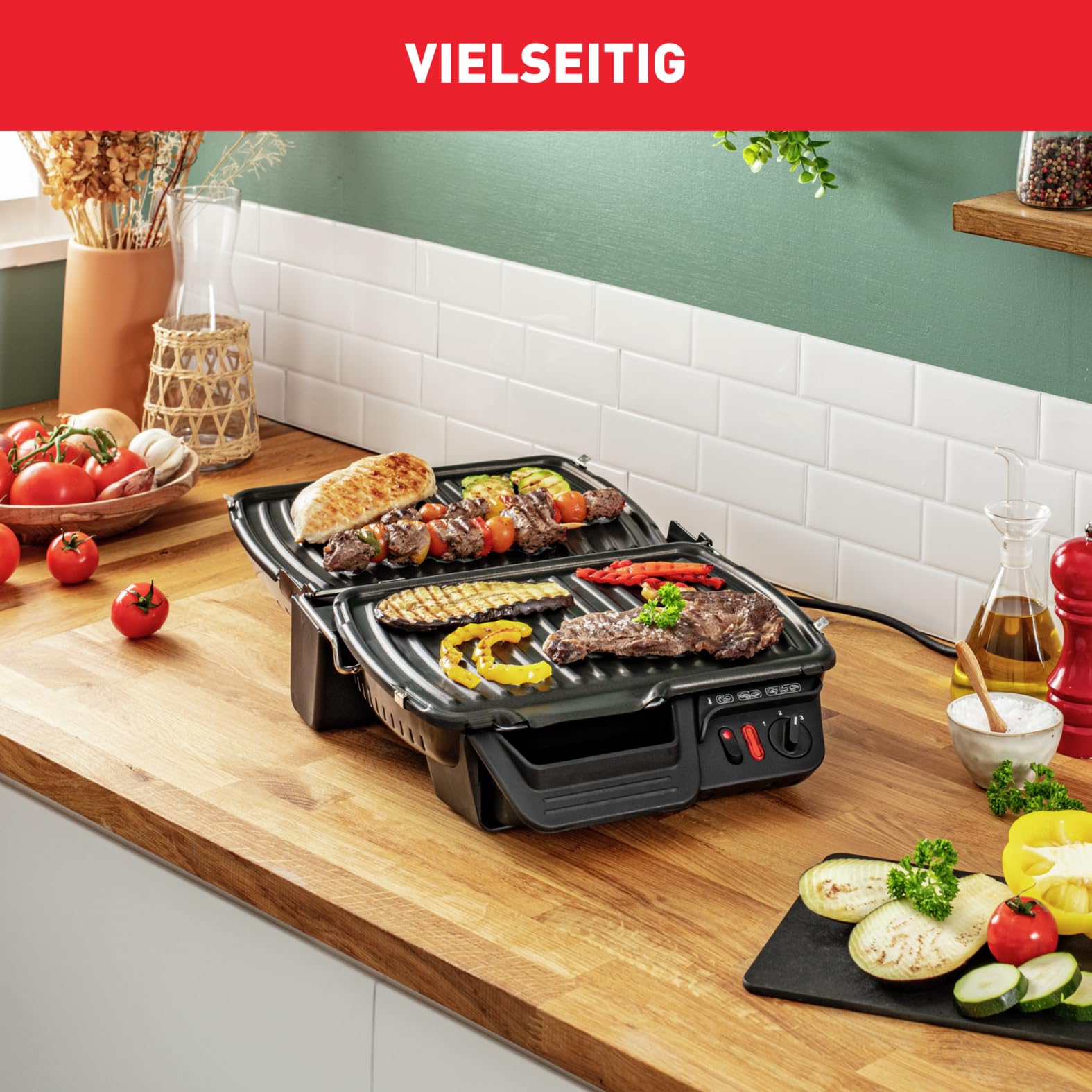 tefal-gc3050-kontaktgrill-2-in-1-aufklappbarer-tischgrill-sandwichmaker-mit-2000 image 6