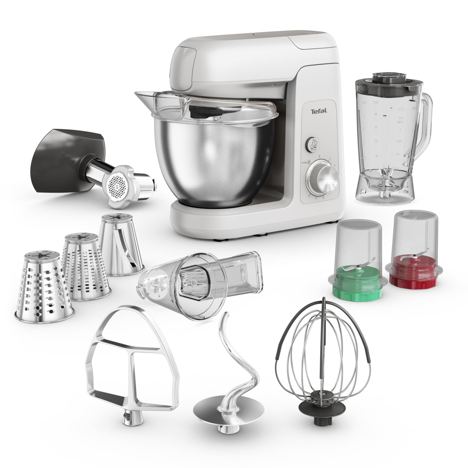tefal-bake-partner-qb525b38-k-chenmaschine-1100-w-mit-planetarischem-r-hrsystem- image 1