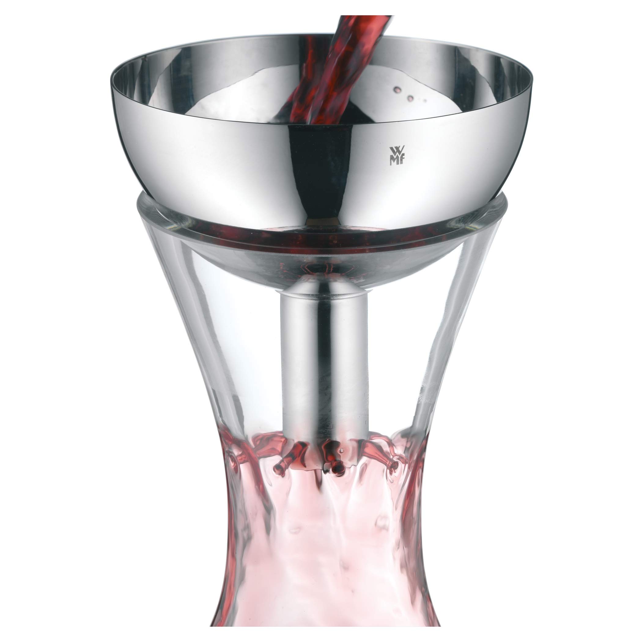 wmf-vino-dekantiertrichter-mit-feinen-l-chern-9-cm-cromargan-edelstahl-integrier image 2