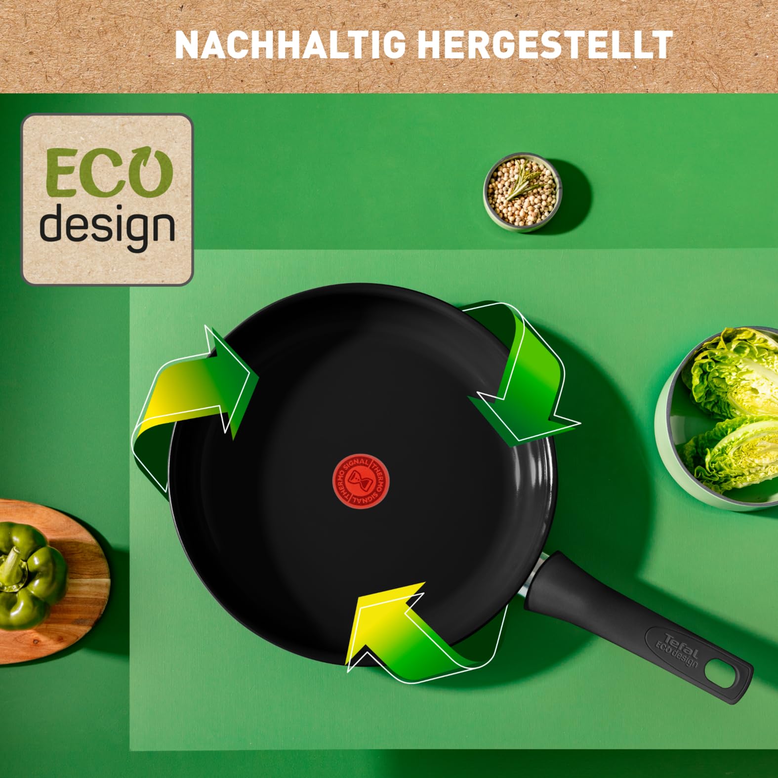 tefal-renew-on-black-c43506-bratpfanne-28-cm-keramikversiegelung-recycelt-thermo image 5