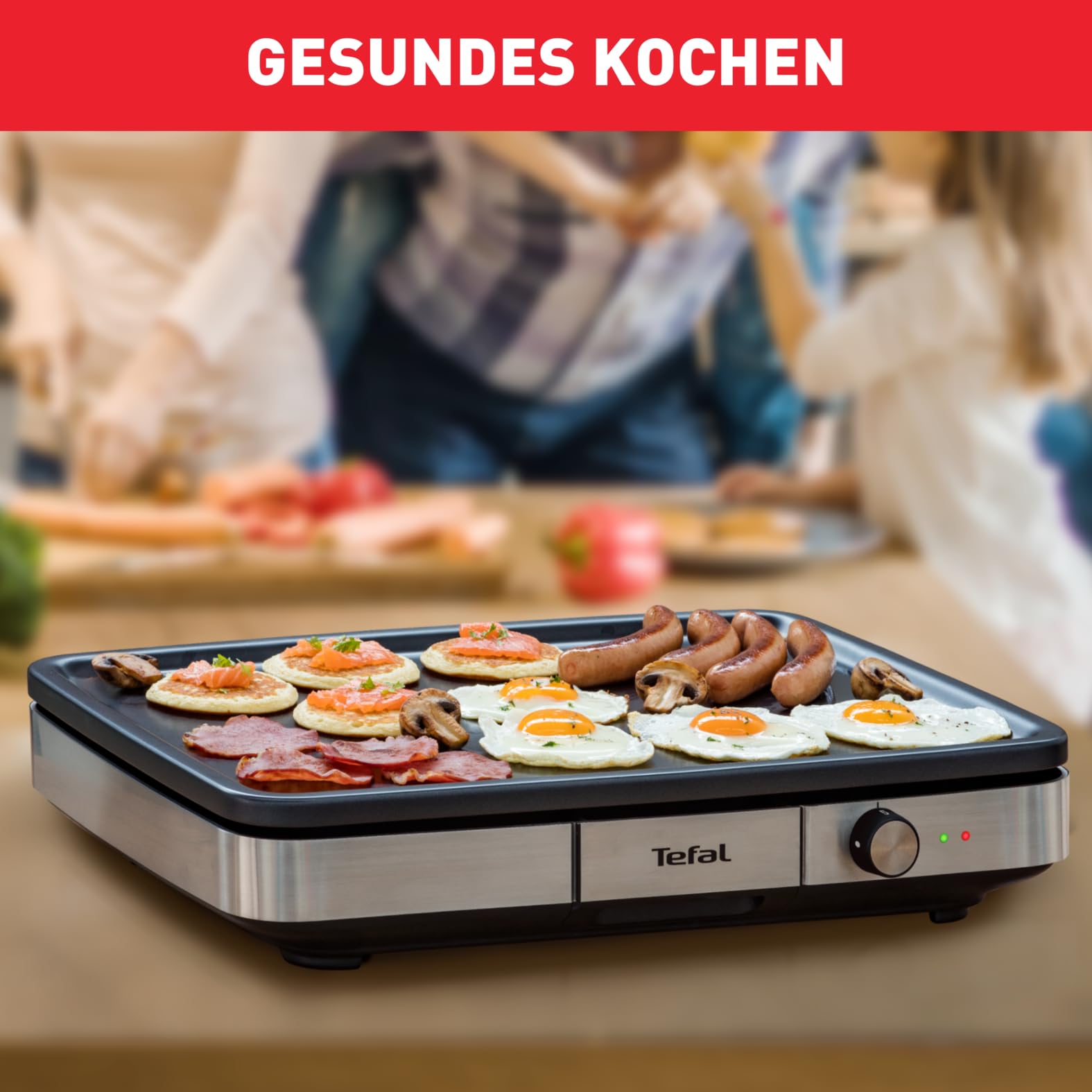 tefal-maxi-plancha-cb690d-elektro-tischgrill-2300-w-extra-gro-e-antihaft-teppany image 6