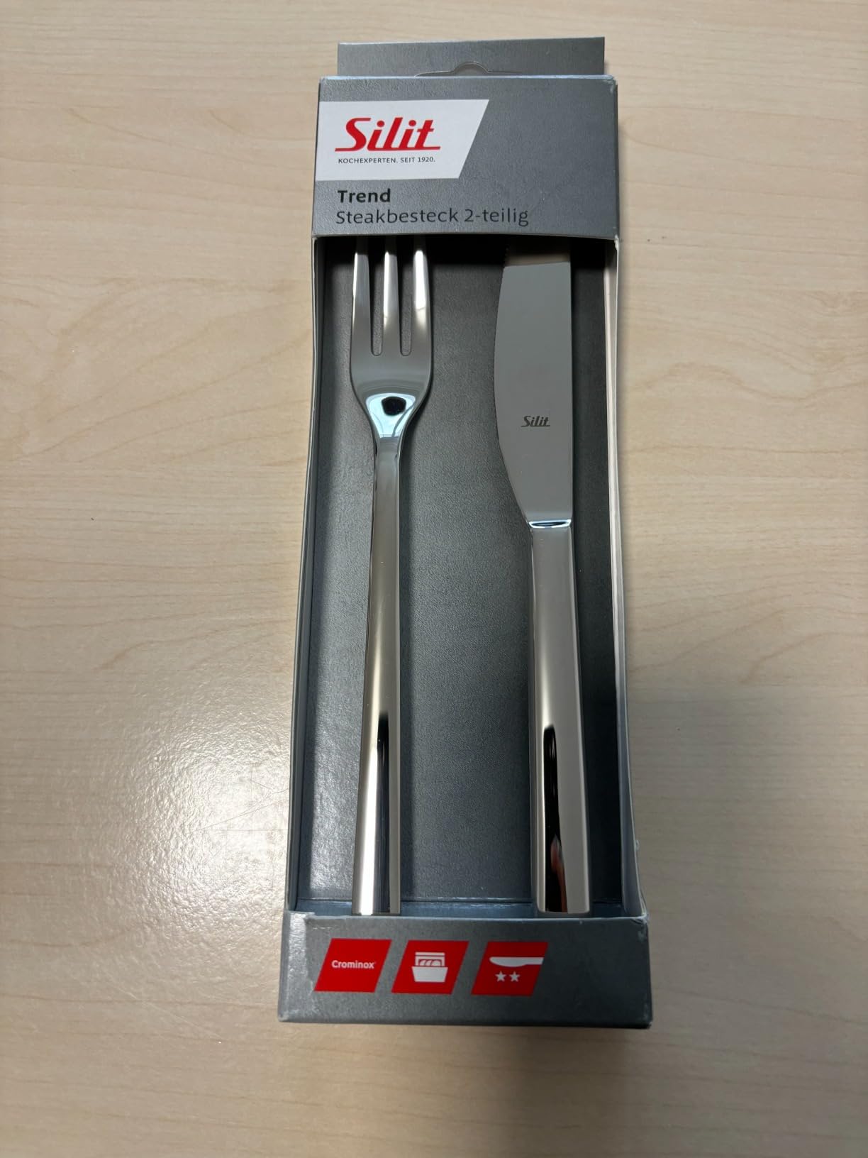 Messer schneidet wie scharf