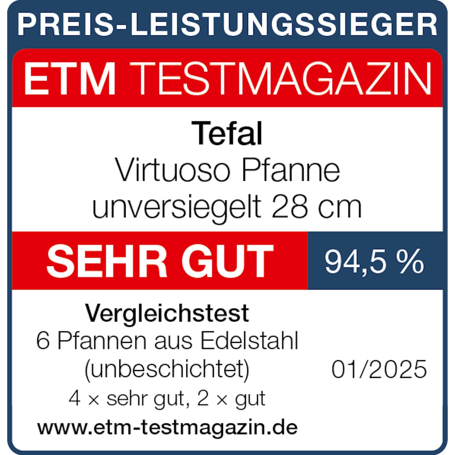 tefal-virtuoso-e49206-bratpfanne-28-cm-unbeschichtete-edelstahlpfanne-f-r-indukt image 2