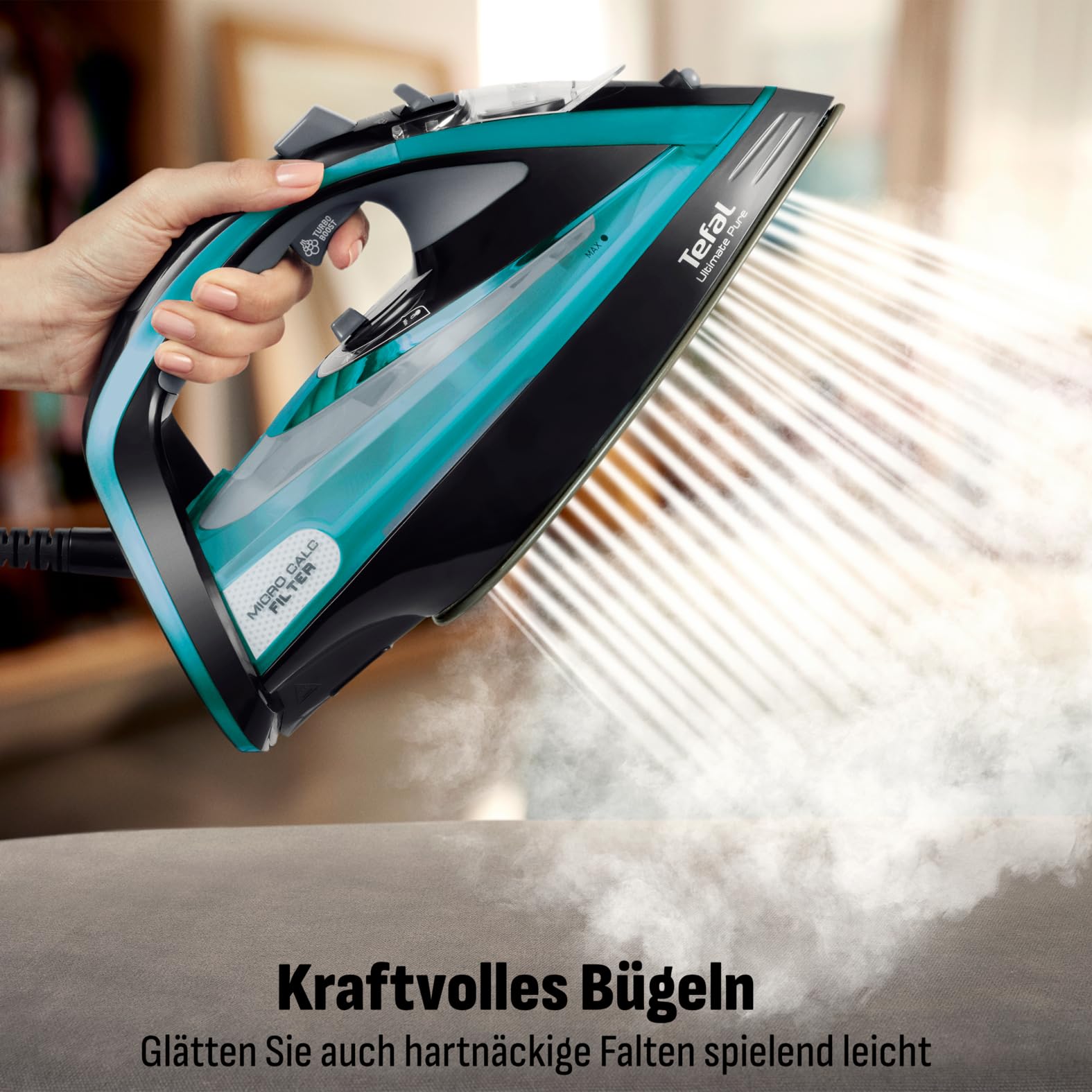 tefal-fv9844-ultimate-pure-dampfb-geleisen-3200-w-micro-calc-kalkfilter-durilium image 2