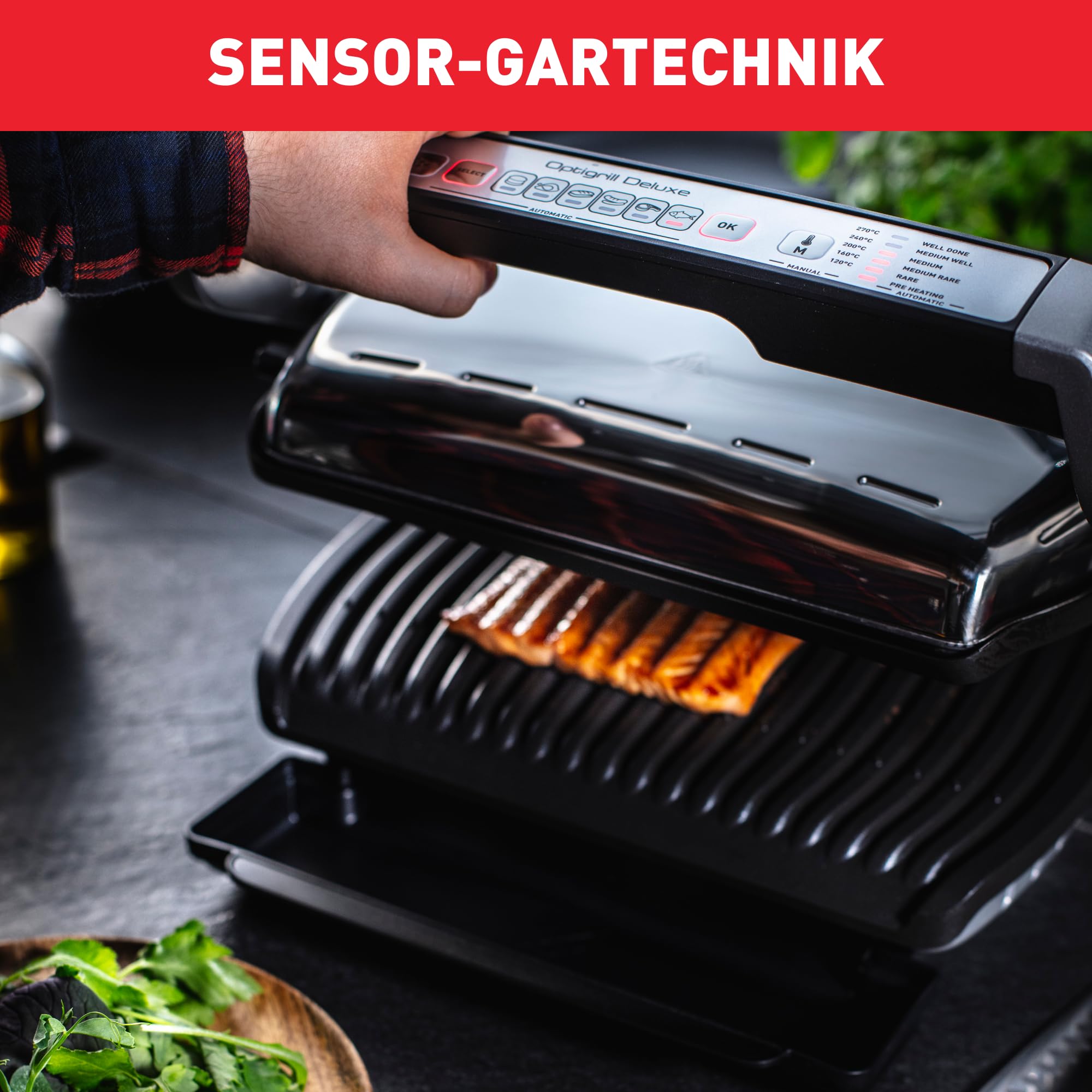 tefal-optigrill-deluxe-gc707d16-kontaktgrill-6-programme-garstufenanzeige-abnehm image 6
