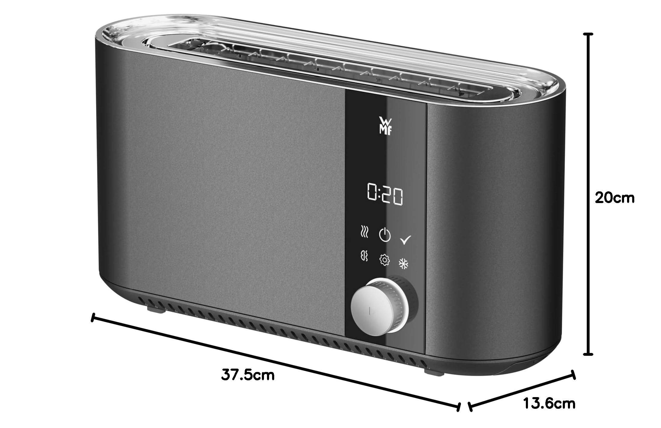 wmf-master-langschlitz-toaster-2-scheiben-xxl-toast-motorisierte-brotzentrierung image 6
