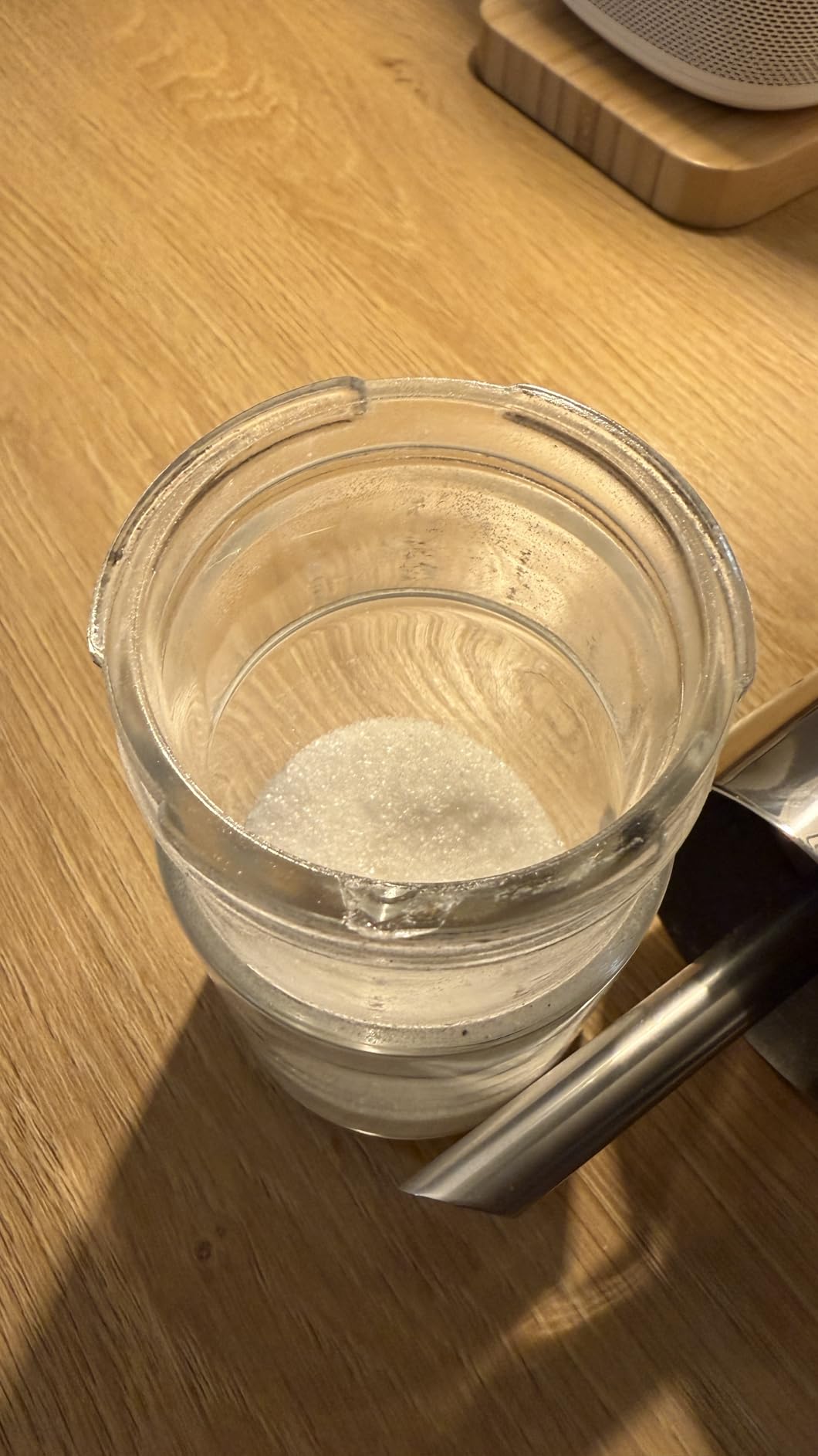 Ausgießrohr verstopft