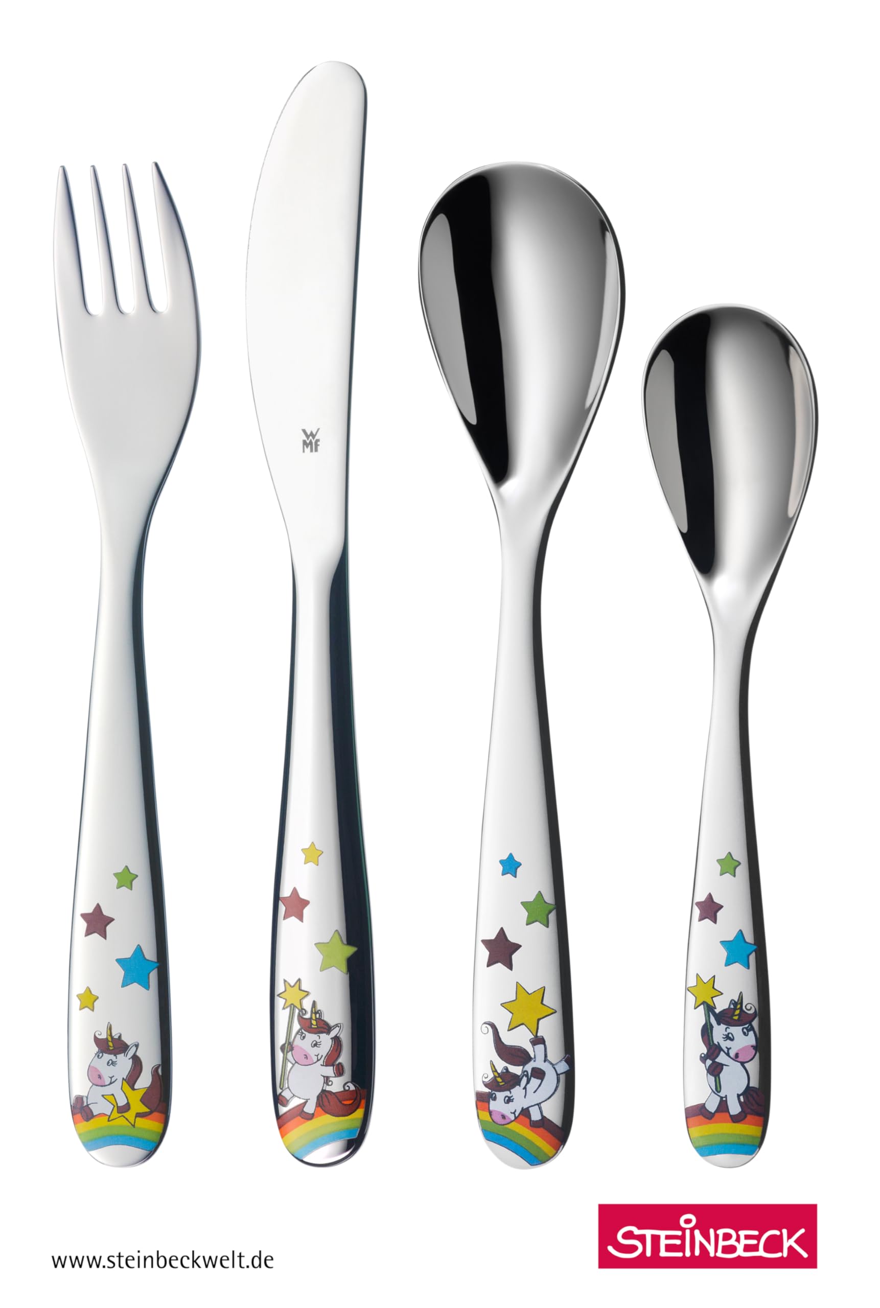 wmf-kinderbesteck-einhorn-4-teilig-mit-gravur-cromargan-edelstahl-personalisiert image 2