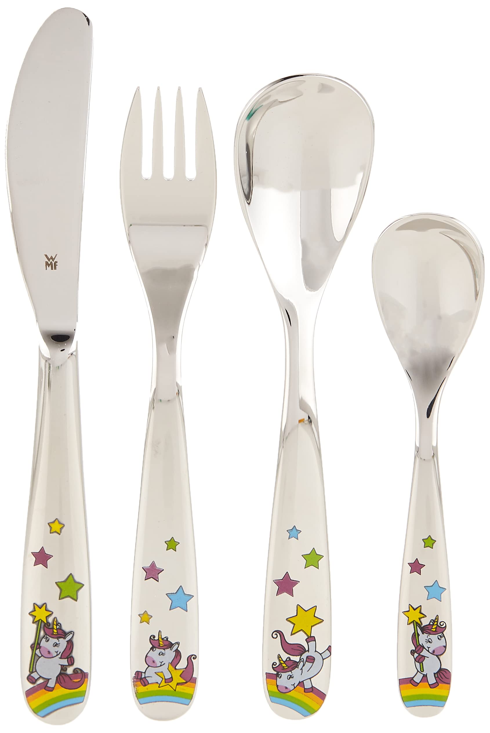 wmf-einhorn-kinderbesteck-set-4-teilig-f-r-kinder-3-9-jahre-cromargan-edelstahl- image 1