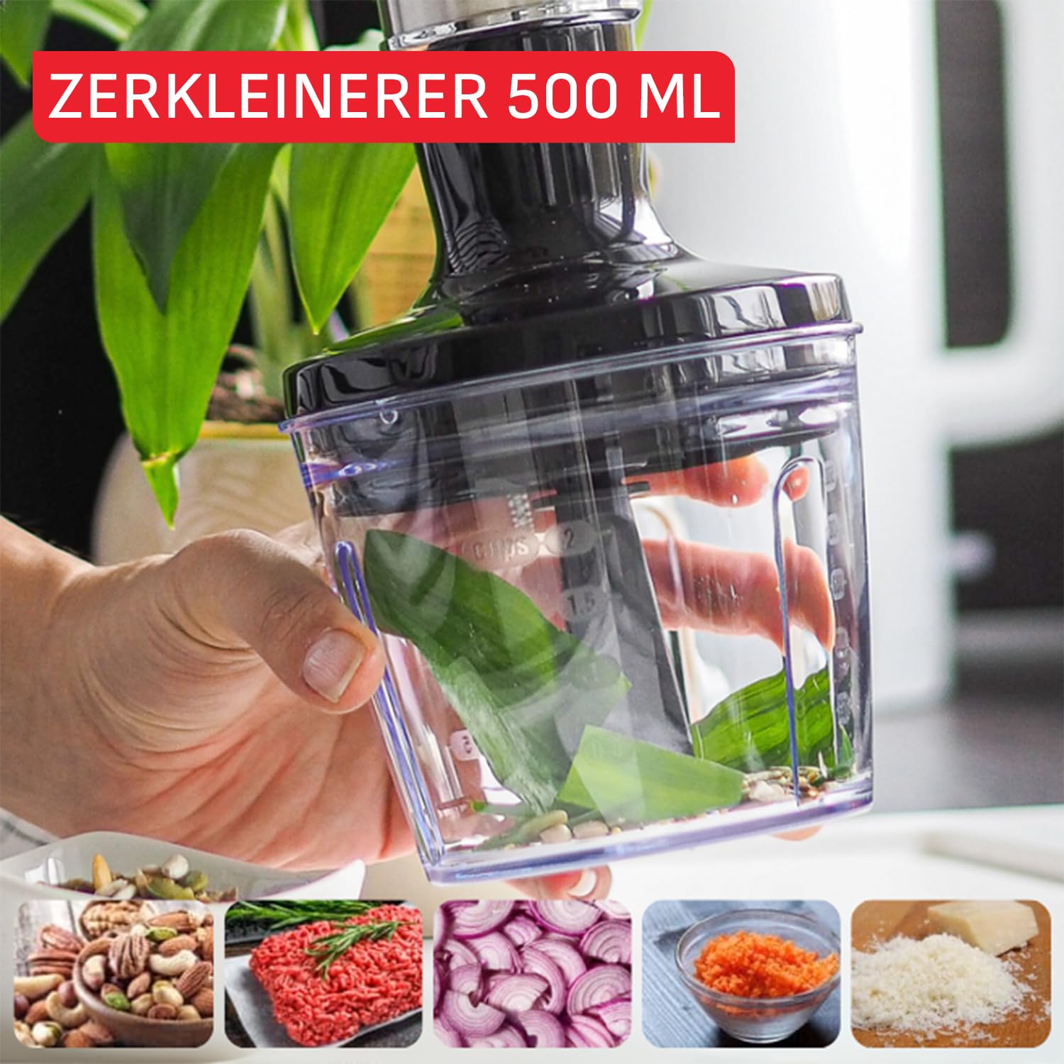 tefal-quickchef-hb672830-2-in-1-stabmixer-und-zerkleinerer-1000-w-powelix-messer image 7