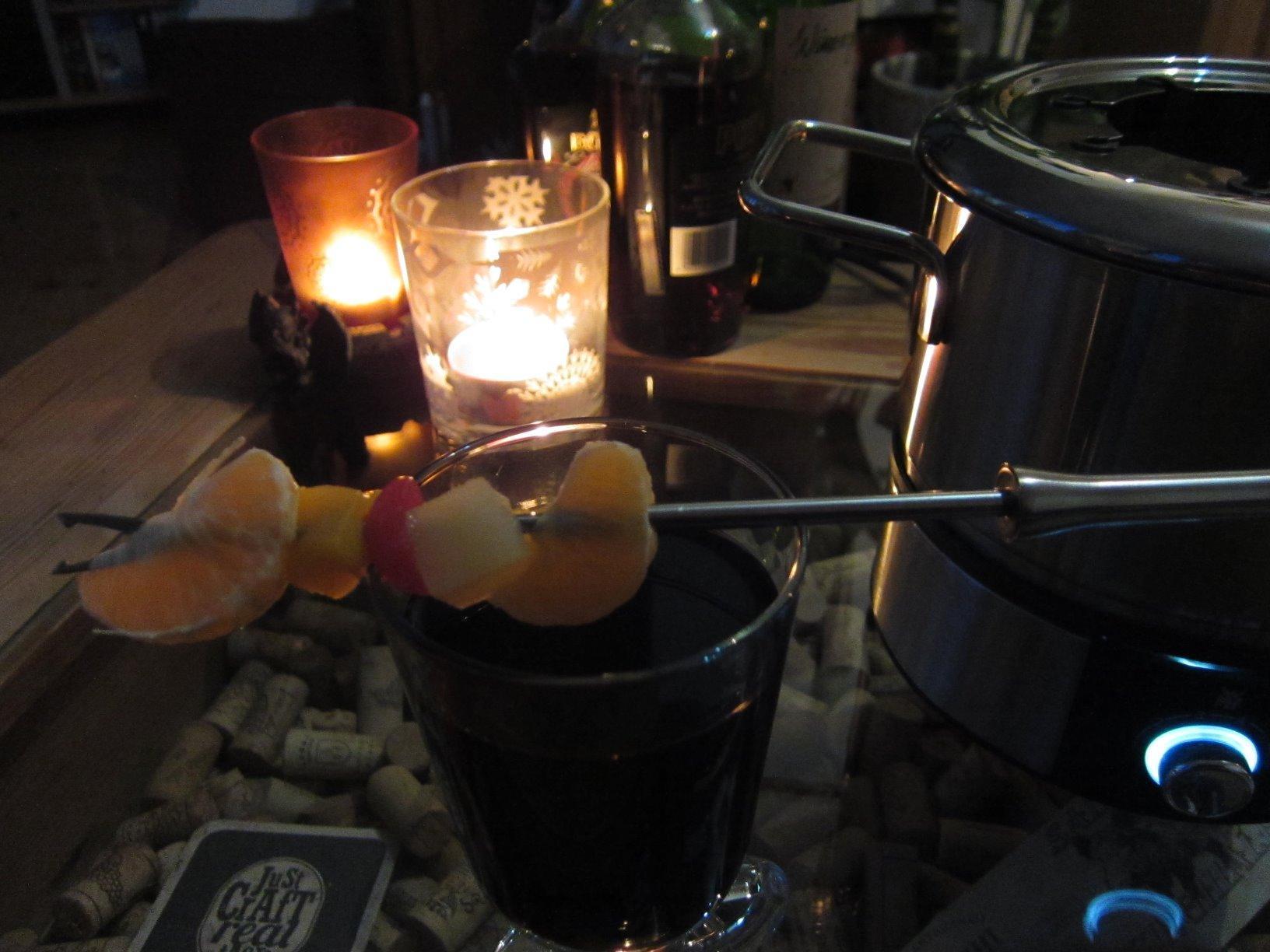 Schönes Fondue-Set