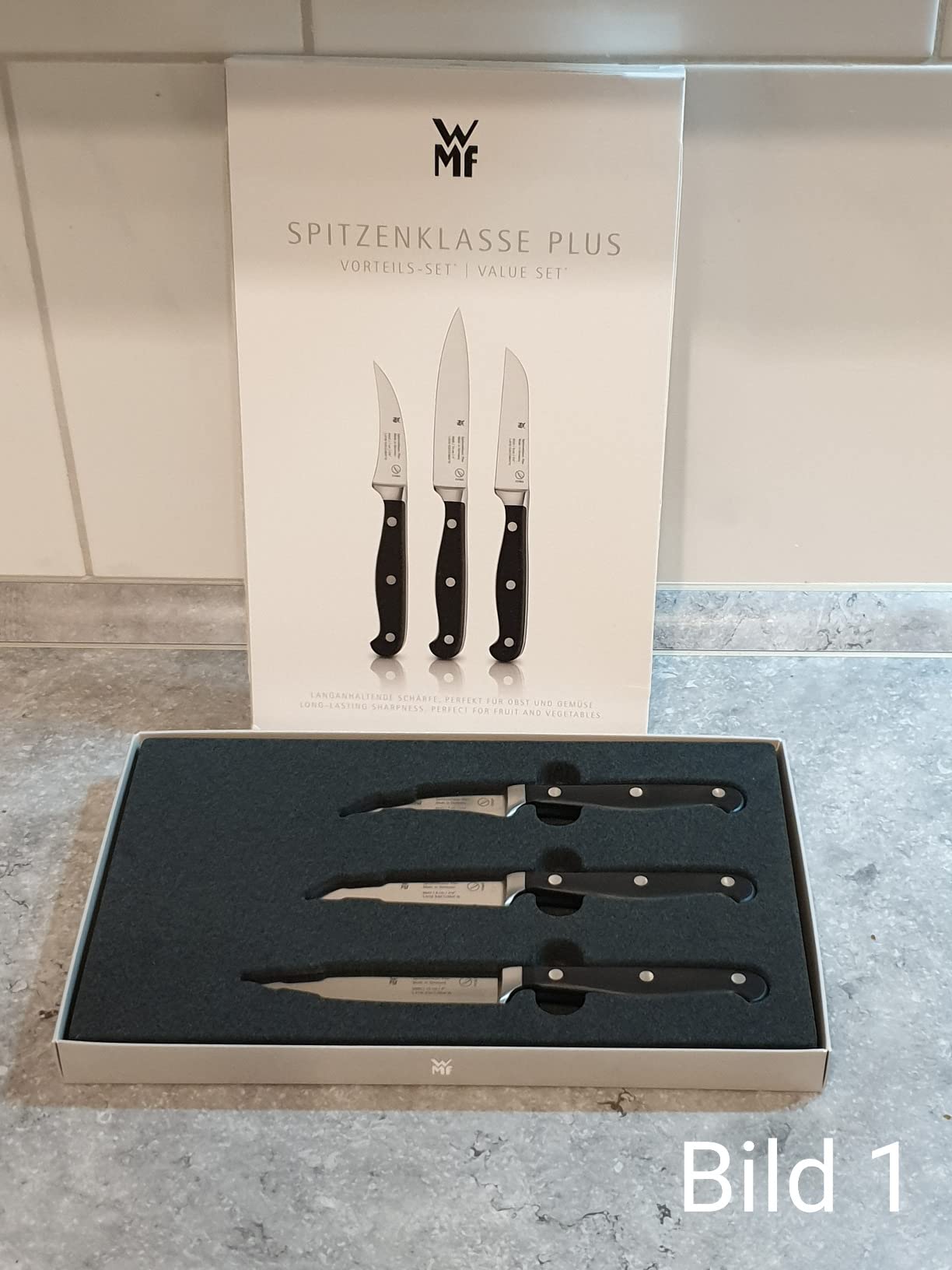 Sehr gut, aber zwei Messer hätten gereicht