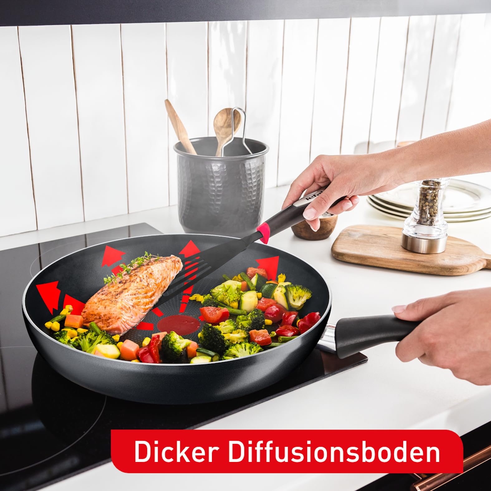 tefal-hard-titanium-essential-bratpfanne-28-cm-c38806-mit-thermo-signal-2x-titan image 4