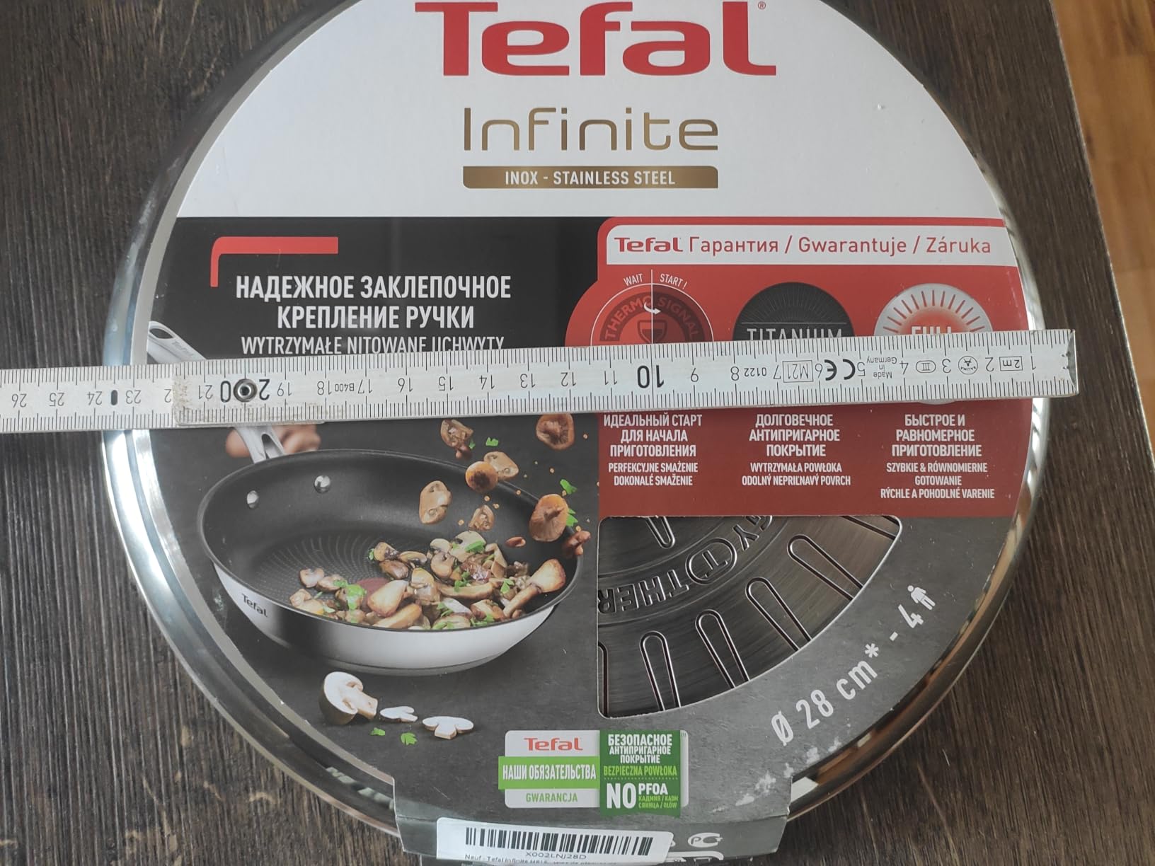 Antihaft ließ nach