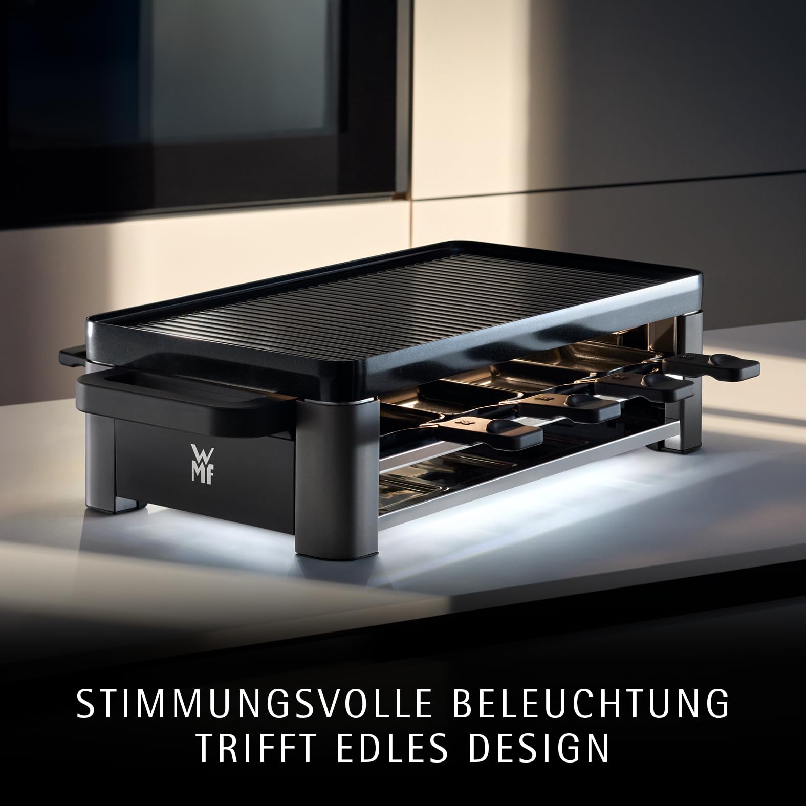 wmf-master-raclette-grill-f-r-8-personen-1500-w-mit-8-keramikpf-nnchen-und-schie image 4