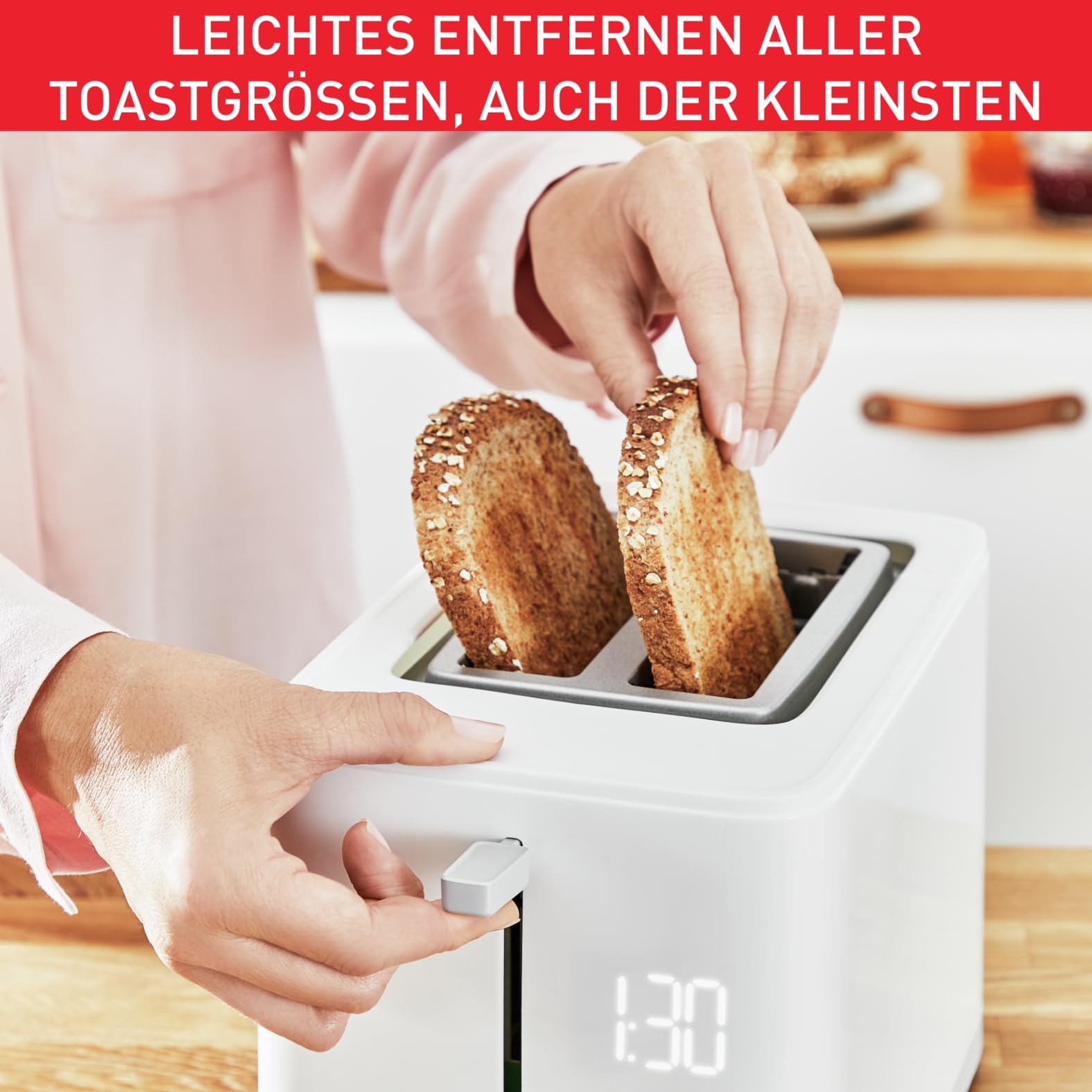 tefal-tt6931-sense-toaster-7-br-unungsstufen-digitaldisplay-mit-countdown-auftau image 5