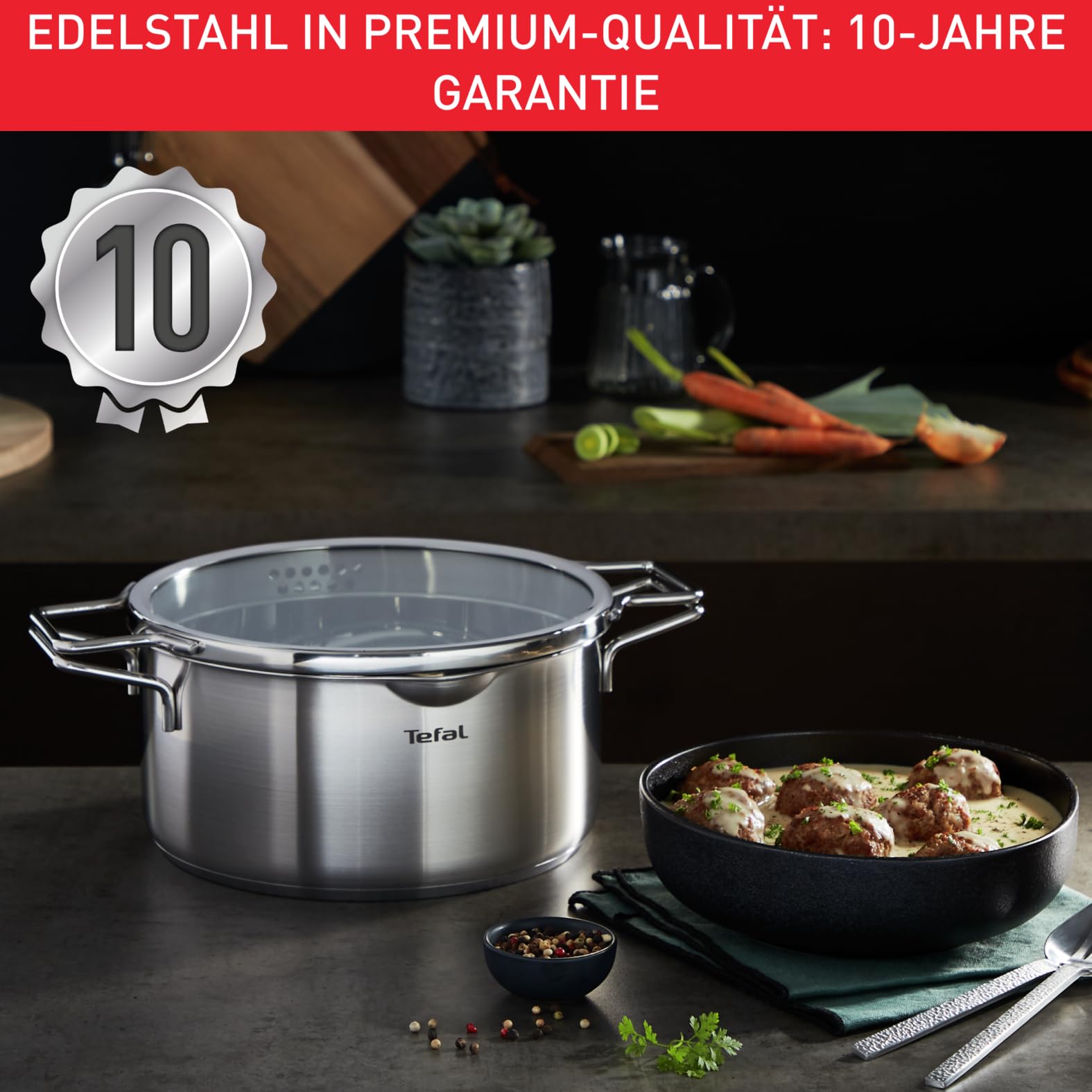 tefal-nordica-topf-und-pfannenset-6-teilig-h852s325-mit-siebdeckeln-und-patentie image 4