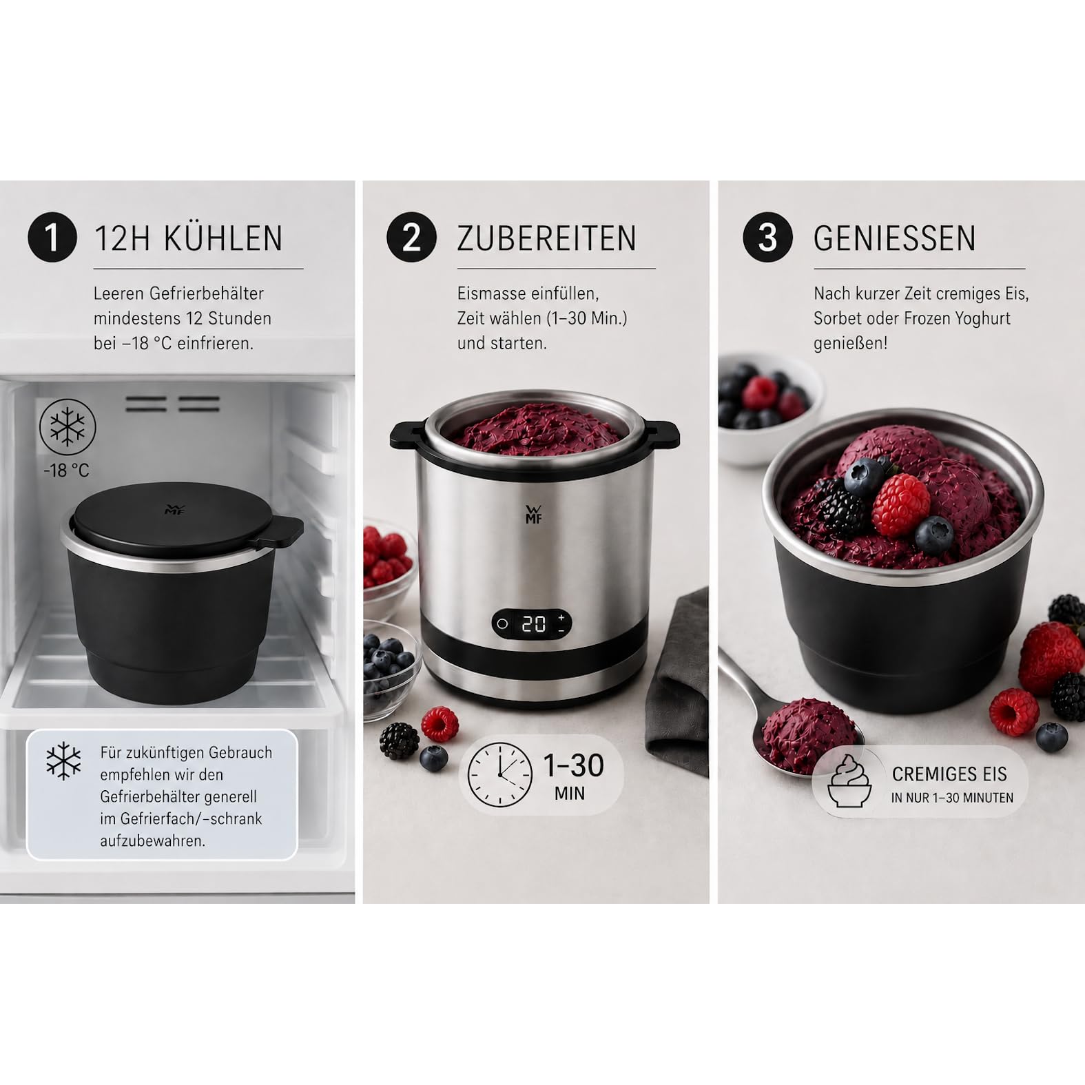 wmf-k-chenminis-3in1-eismaschine-f-r-frozen-joghurt-sorbet-und-eiscreme-gefrierb image 5