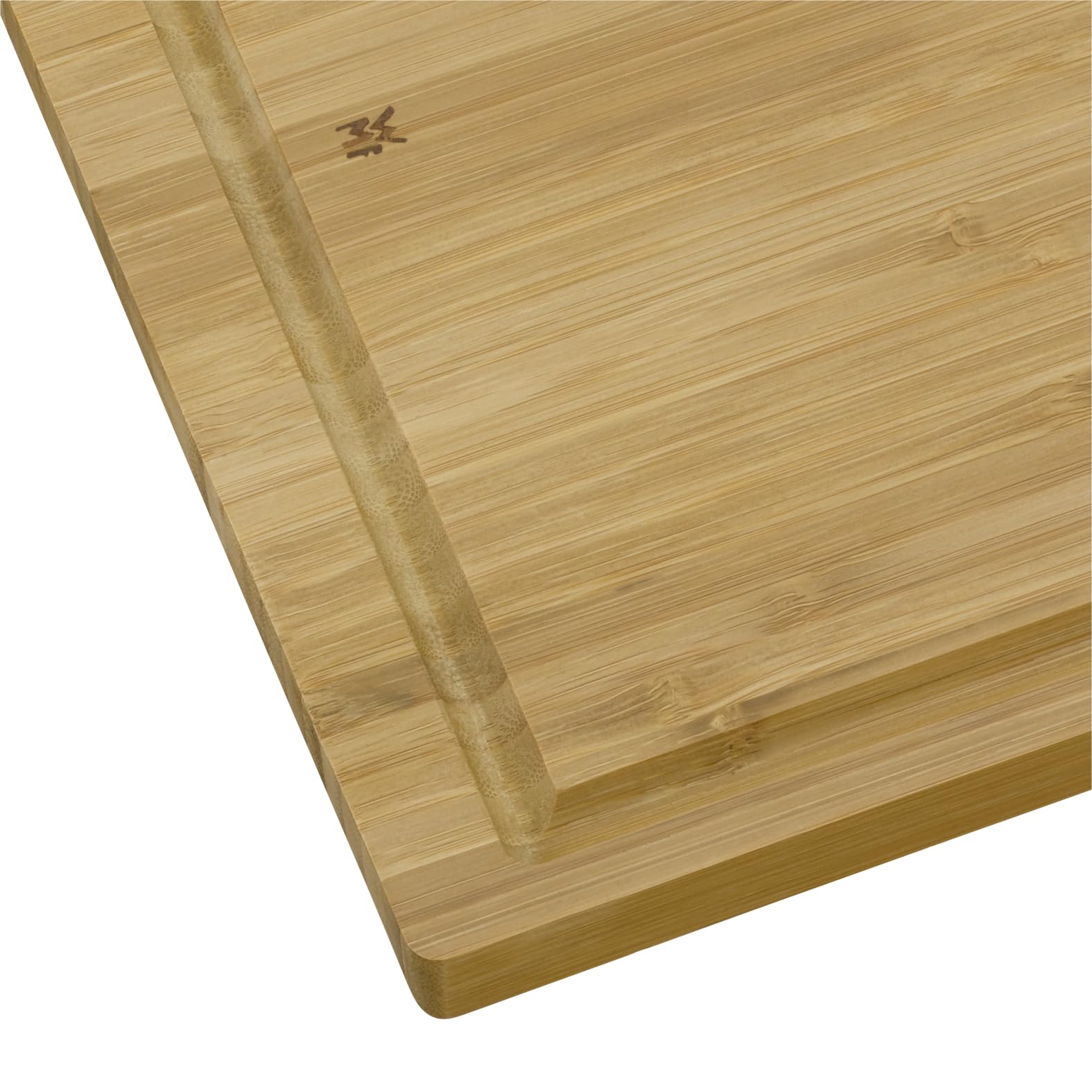 wmf-schneidebrett-bambus-natur-45-x-30-x-1-9-cm-gro-es-holzbrett-mit-saftrille-k image 4
