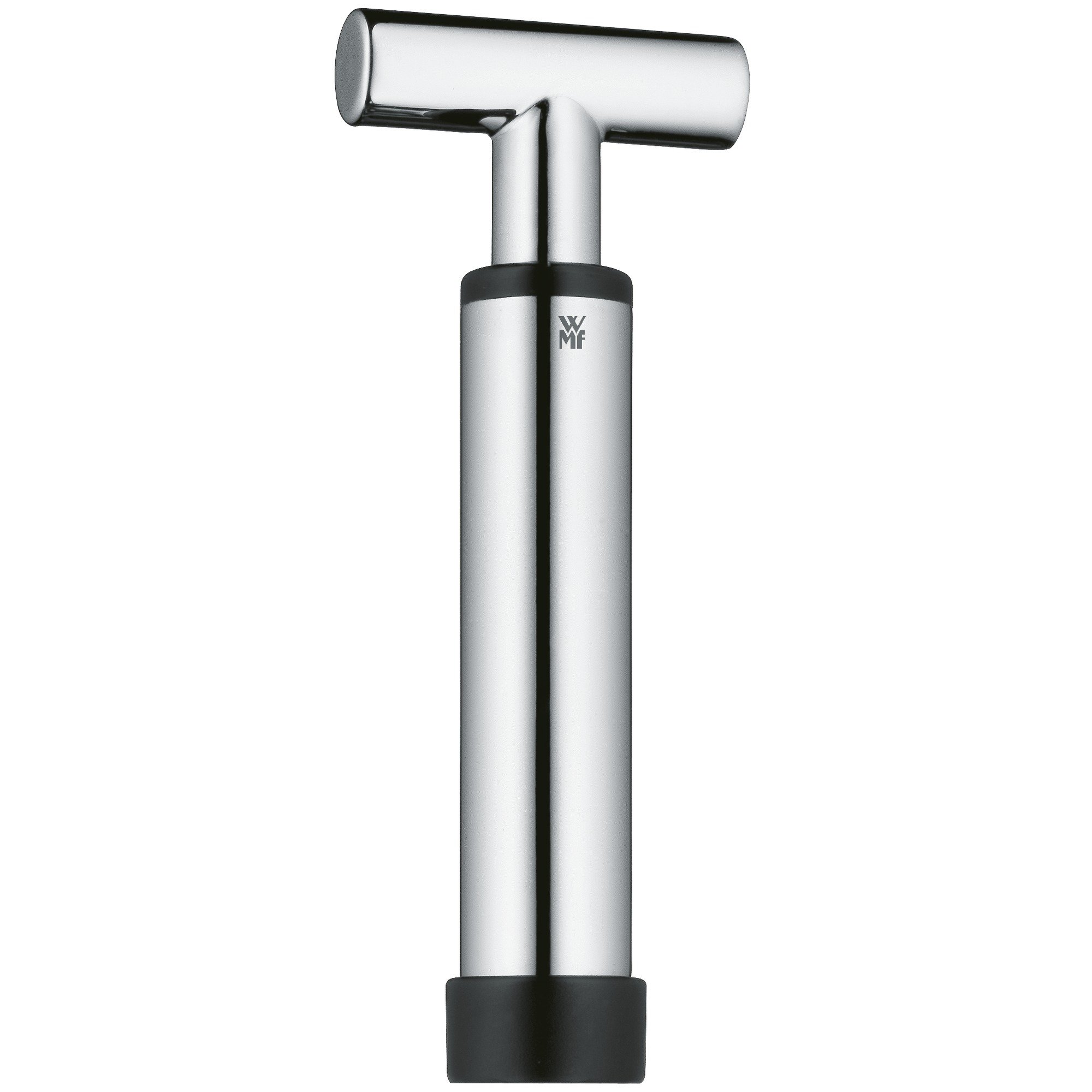wmf-vino-weinpumpe-mit-2-verschl-ssen-15-8-cm-cromargan-edelstahl-wine-saver-vak image 1