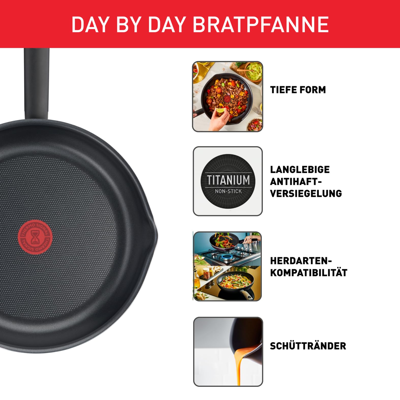 tefal-day-by-day-on-bratpfanne-28-cm-b56406-antihaftbeschichtung-thermo-signal-a image 3