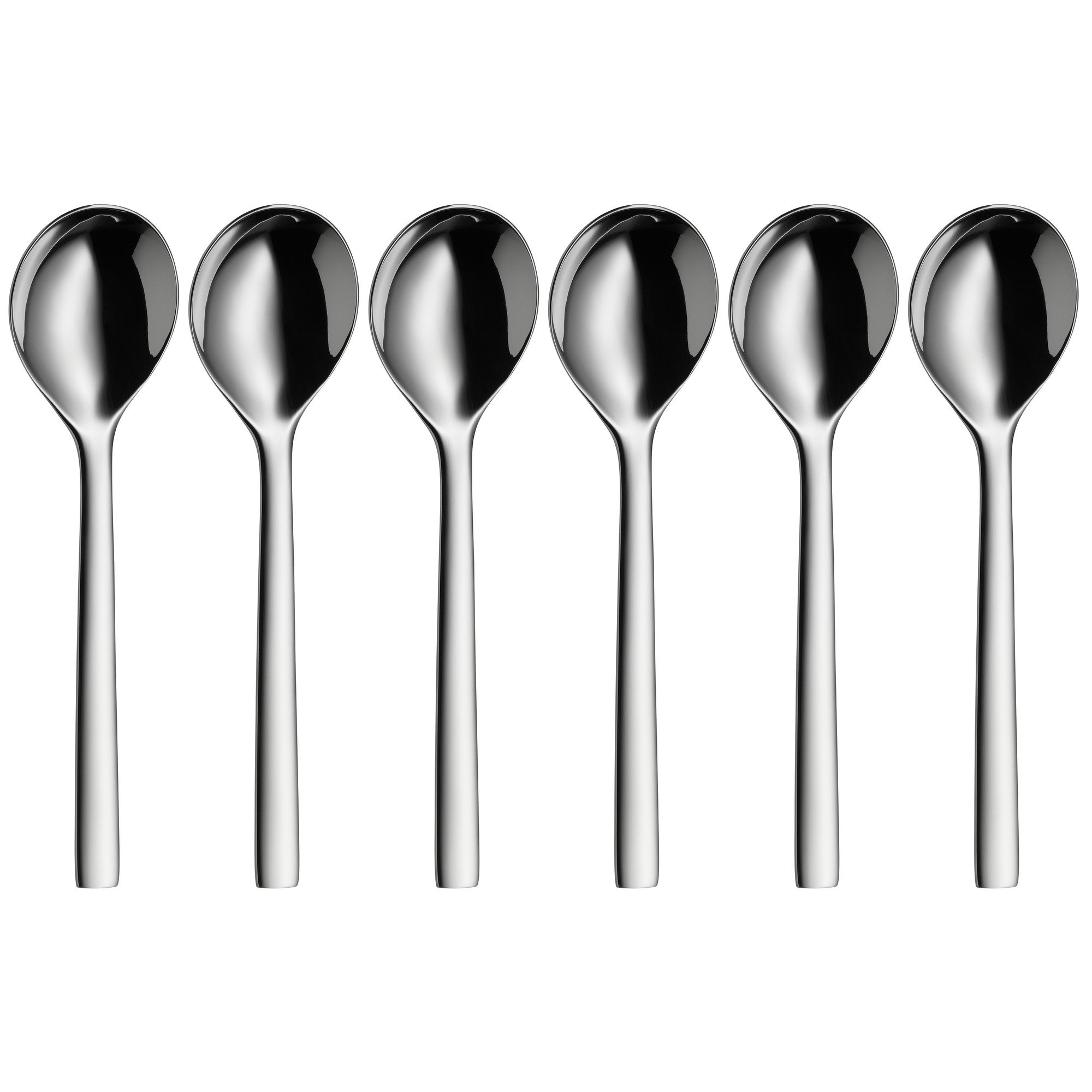 wmf-nuova-suppenl-ffel-set-6-teilig-17-cm-cromargan-edelstahl-poliert-runde-laff image 1