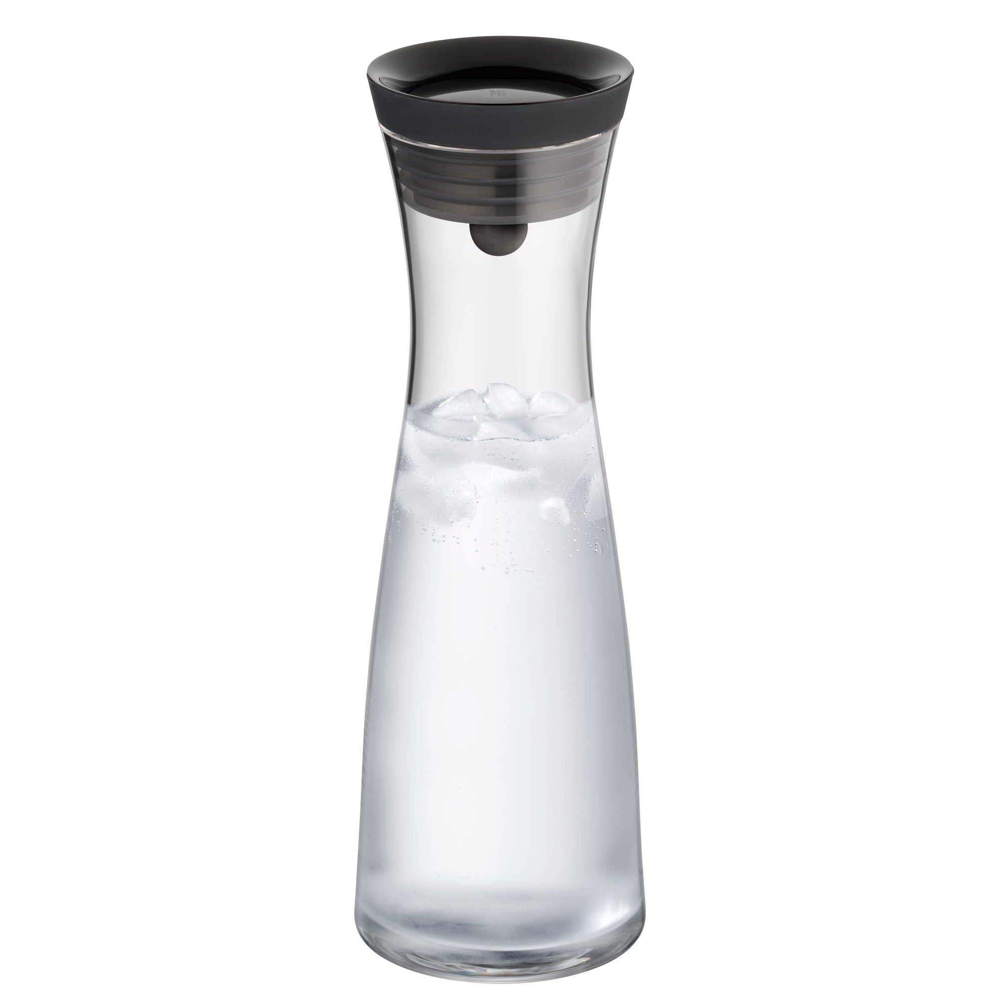 wmf-basic-wasserkaraffe-mit-closeup-verschluss-1-liter-glaskaraffe-mit-silikonde image 1