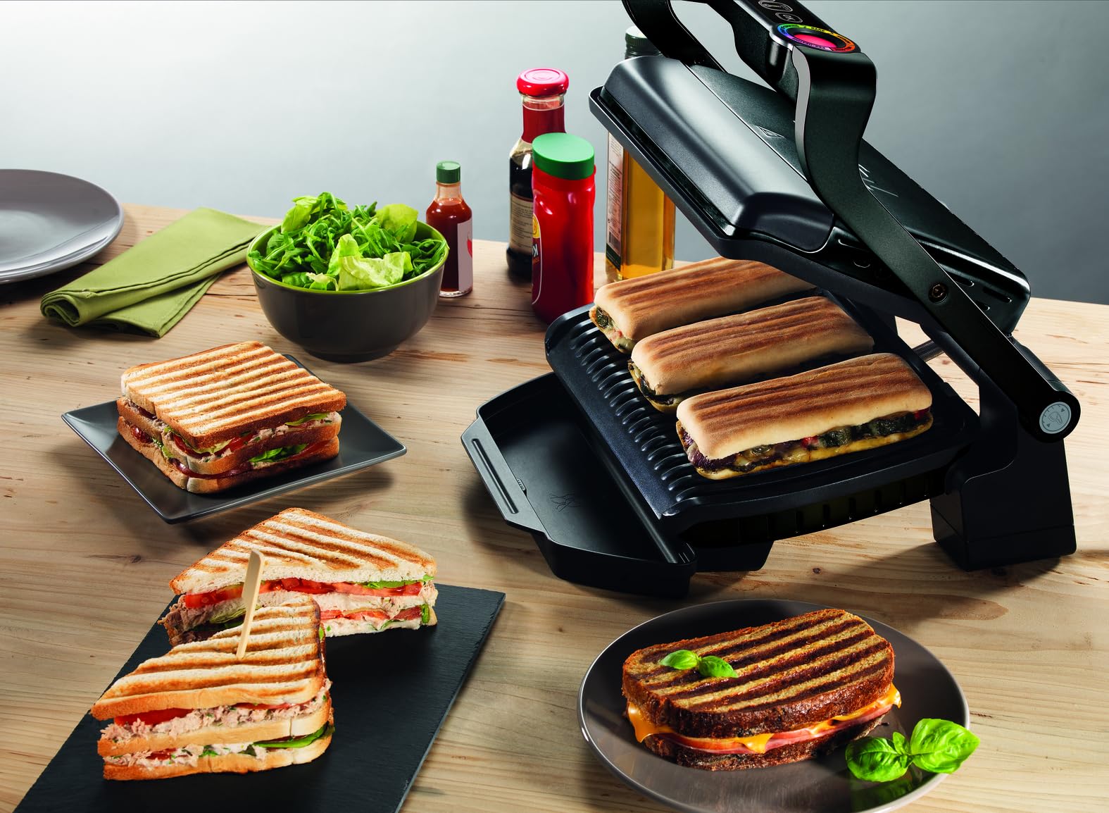 tefal-optigrill-gc7128-kontaktgrill-schwarz-6-automatikprogramme-manueller-modus image 5