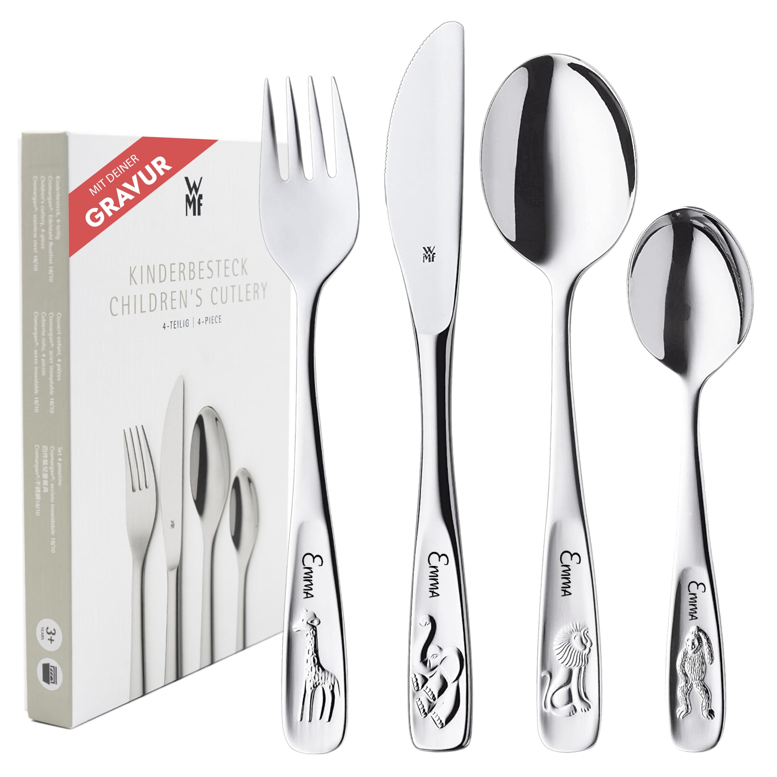 wmf-kinderbesteck-4-teilig-mit-namensgravur-edelstahl-besteck-set-f-r-m-dchen-un image 1