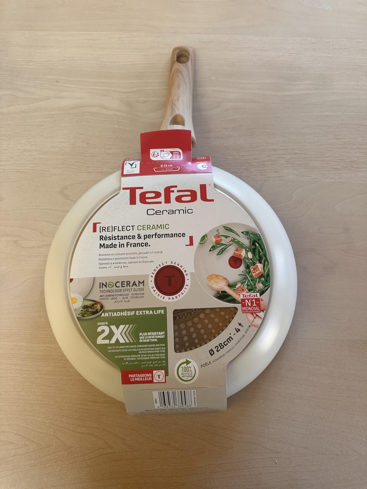 Gute Pfanne, kleiner Makel