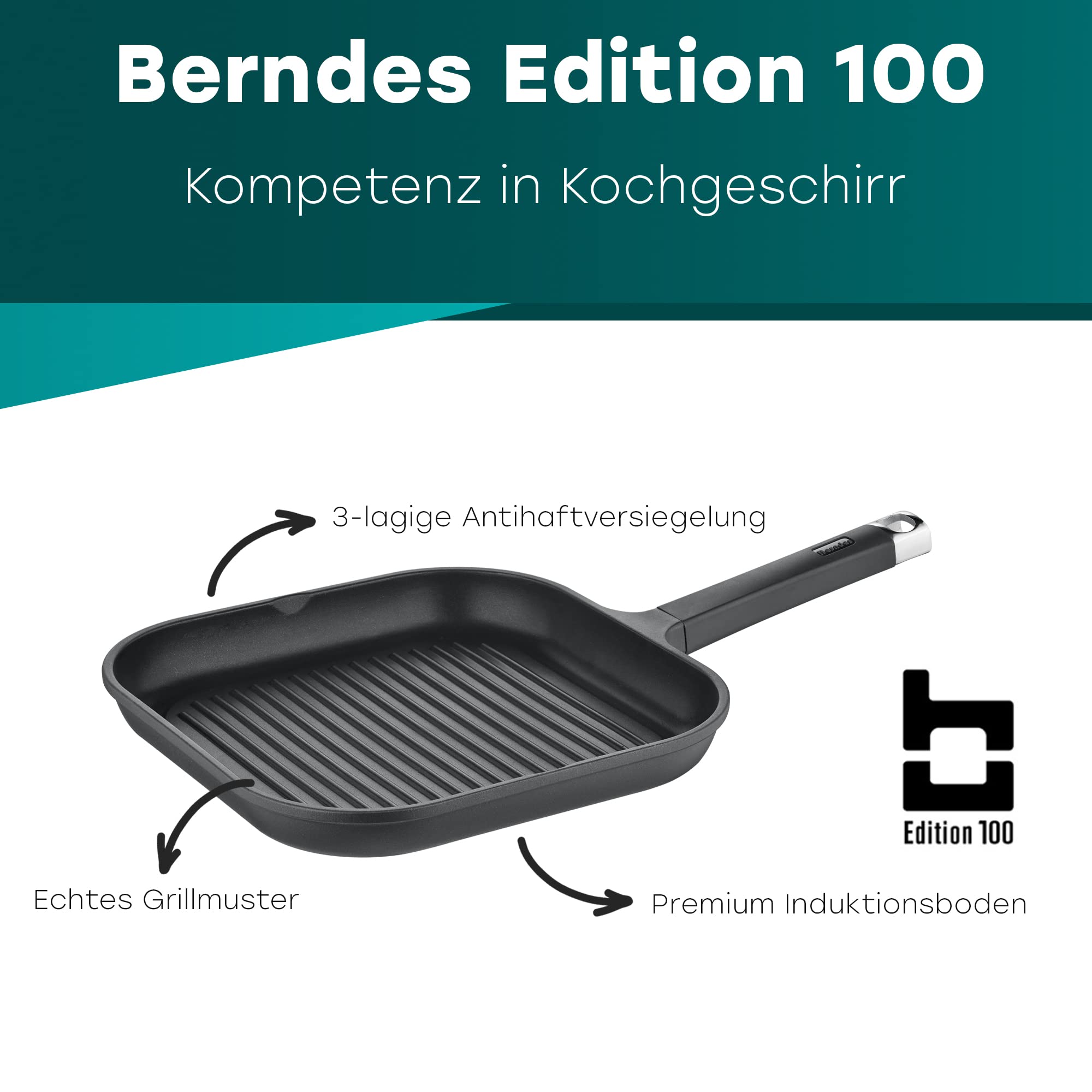 berndes-edition-100-grillpfanne-28-x-28-cm-aluguss-mit-antihaftbeschichtung-gril image 2