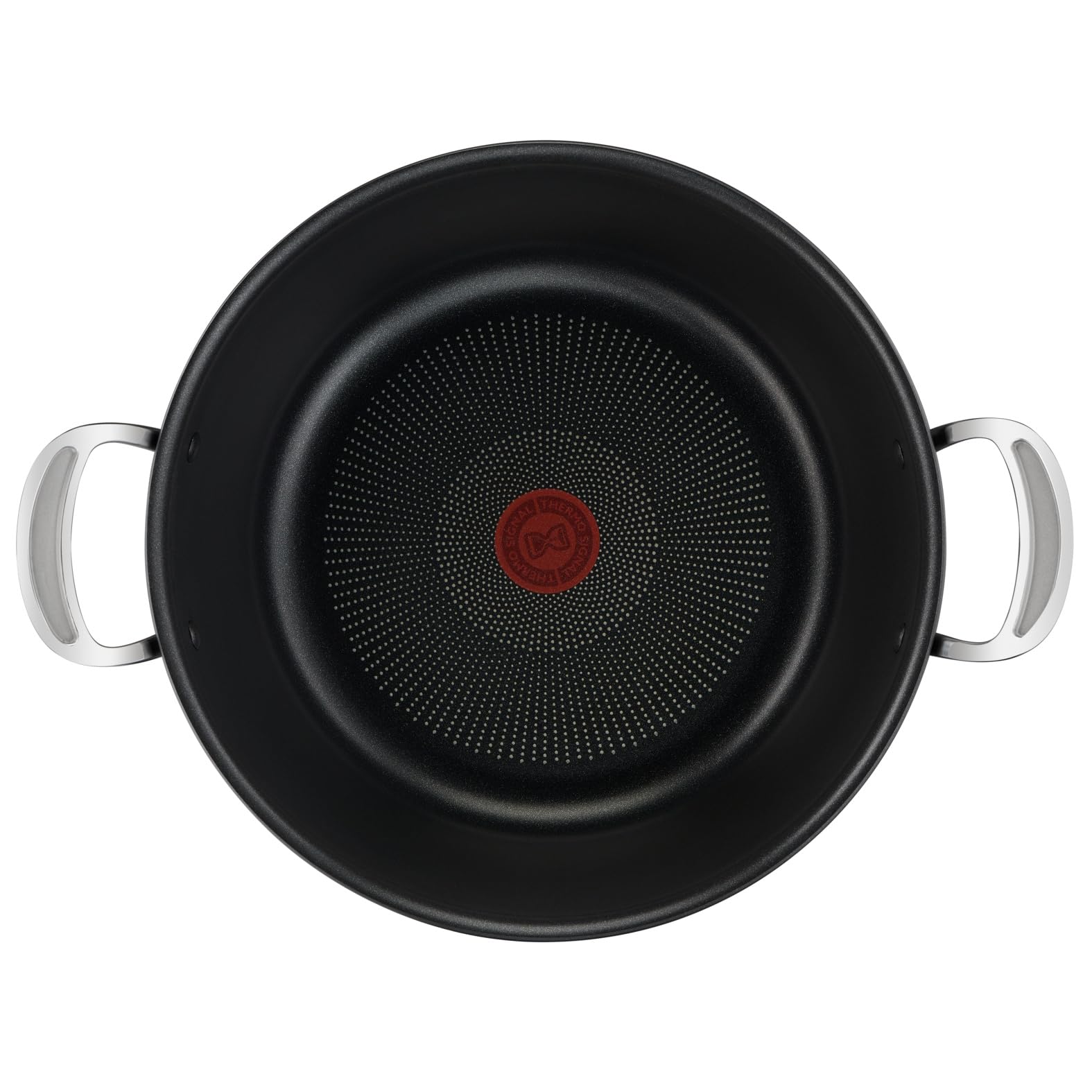 tefal-jamie-oliver-batch-cooking-kochtopf-30-cm-mit-deckel-harteloxiert-antihaft image 2