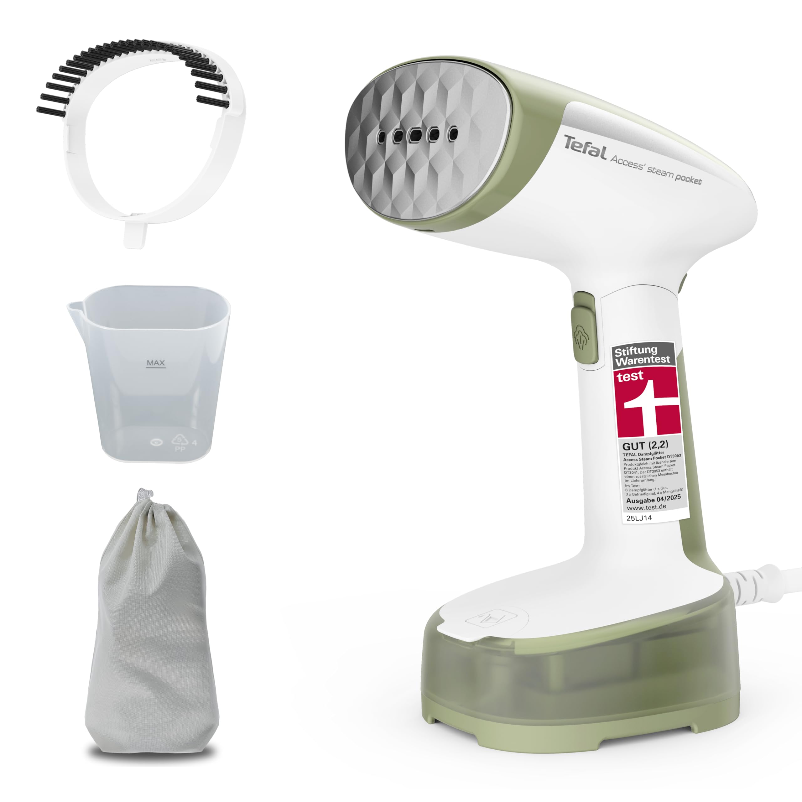 tefal-access-steam-pocket-dt3053-dampfb-rste-kompakter-klappbarer-dampfgl-tter-m image 1