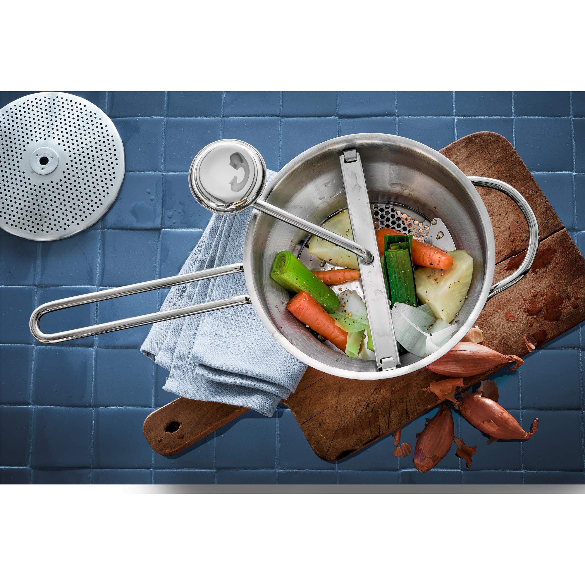 wmf-gourmet-passierm-hle-mit-3-lochscheiben-cromargan-edelstahl-poliert-passierg image 2