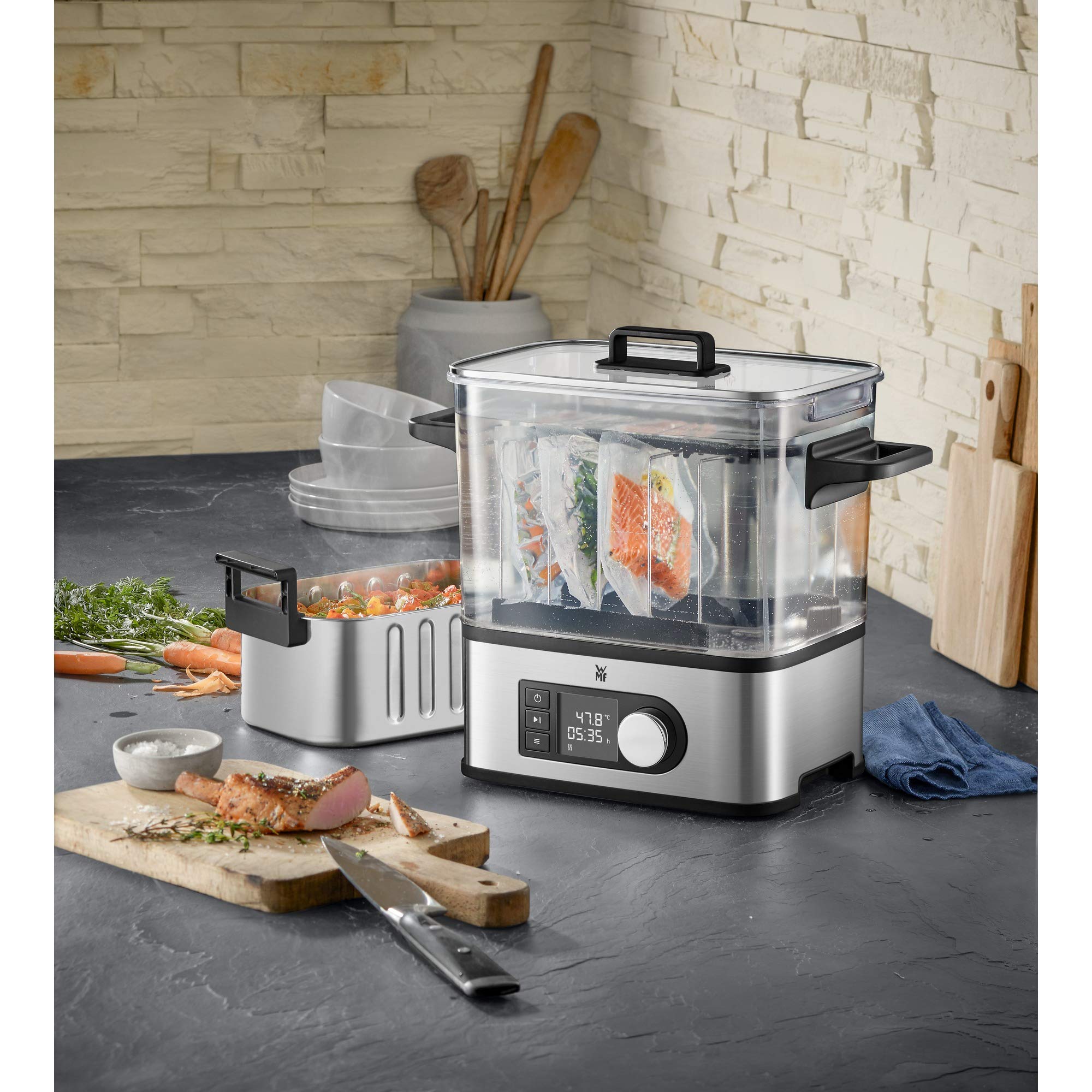 wmf-lono-2in1-sous-vide-garer-pro-mit-slow-cook-einsatz-und-6-0-l-wasserbeh-lter image 2