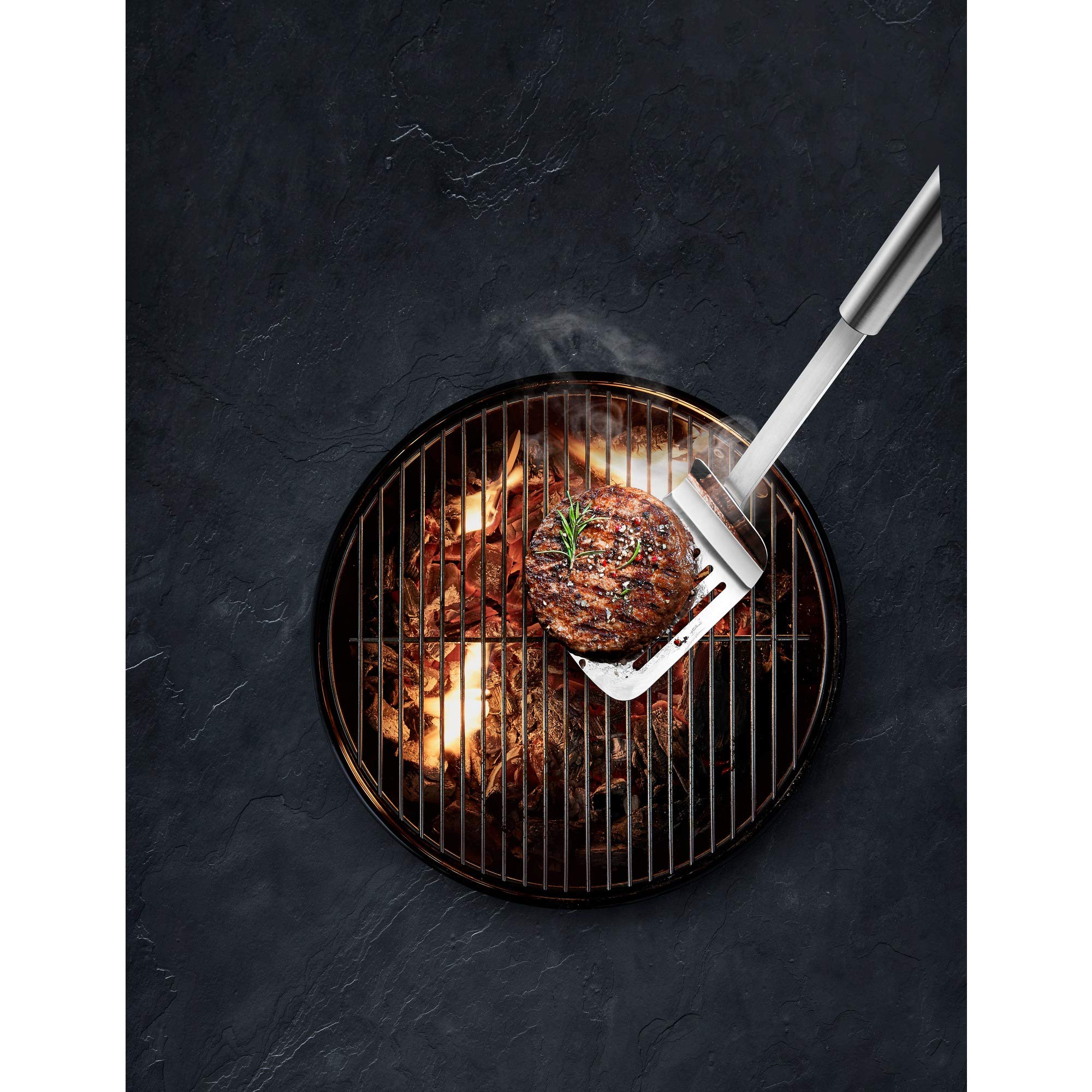 wmf-bbq-grillwender-lang-44-cm-cromargan-edelstahl-18-10-extra-langer-griff-gro- image 2