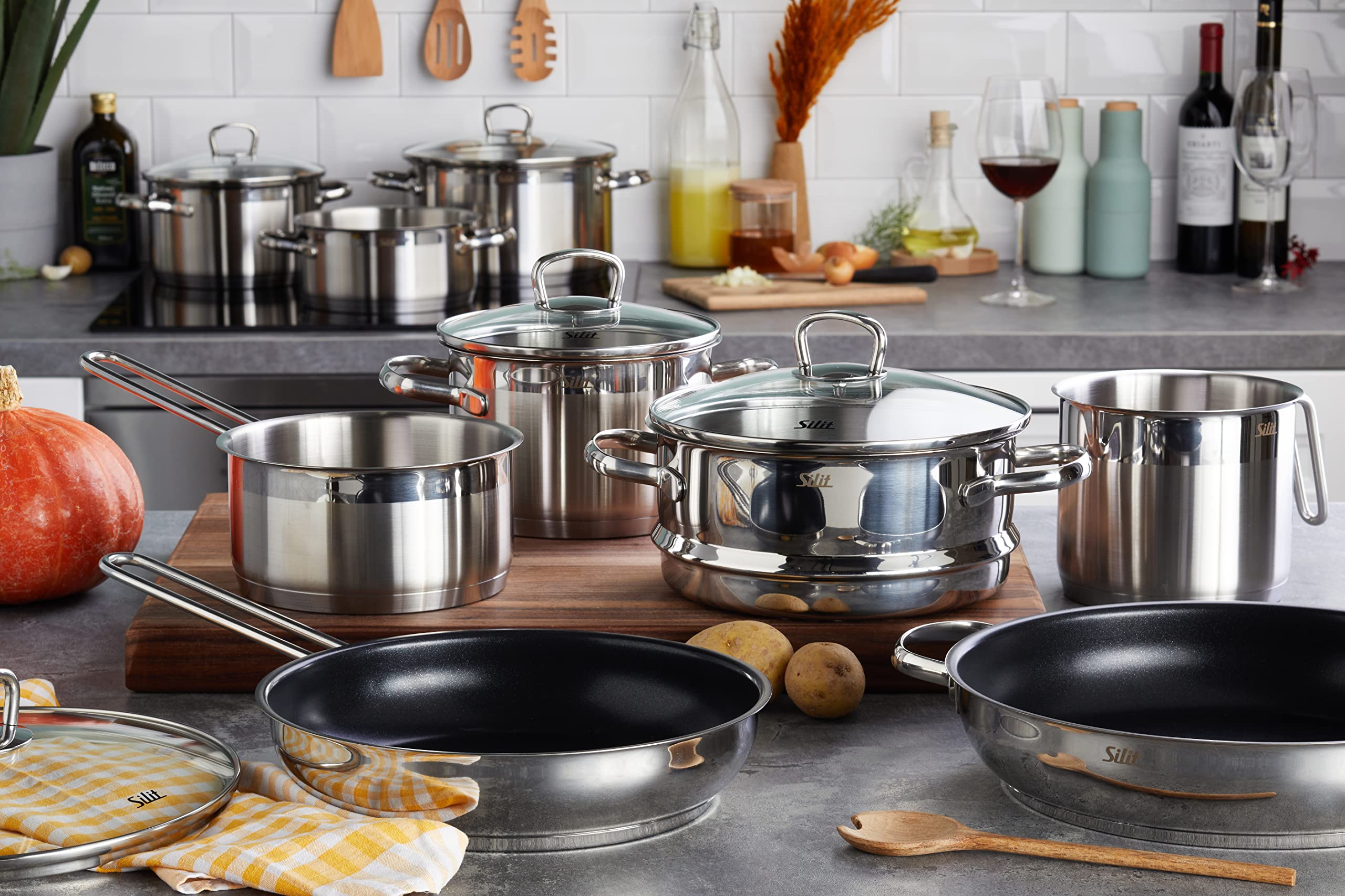 silit-toskana-topfset-10-teilig-induktionsgeeignet-kocht-pfe-mit-glasdeckel-milc image 2