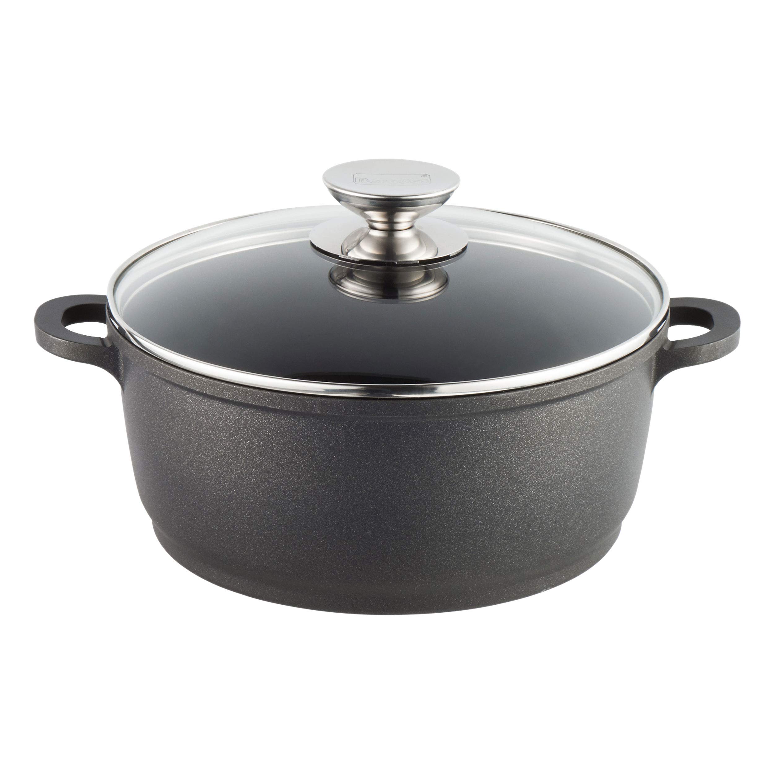 berndes-kochtopf-24-cm-aluguss-schwarz-induktions-profi-kochtopf-mit-3-lagen-ant image 1