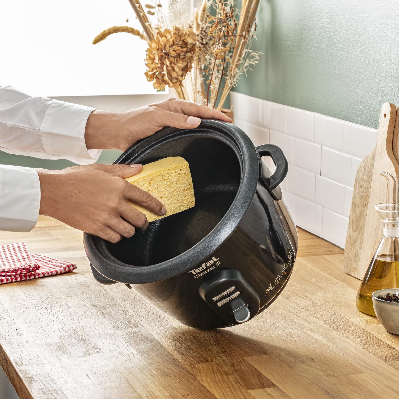 tefal-rk1028-new-classic-reiskocher-3-l-6-tassen-warmhaltefunktion-dampfgarfunkt image 6
