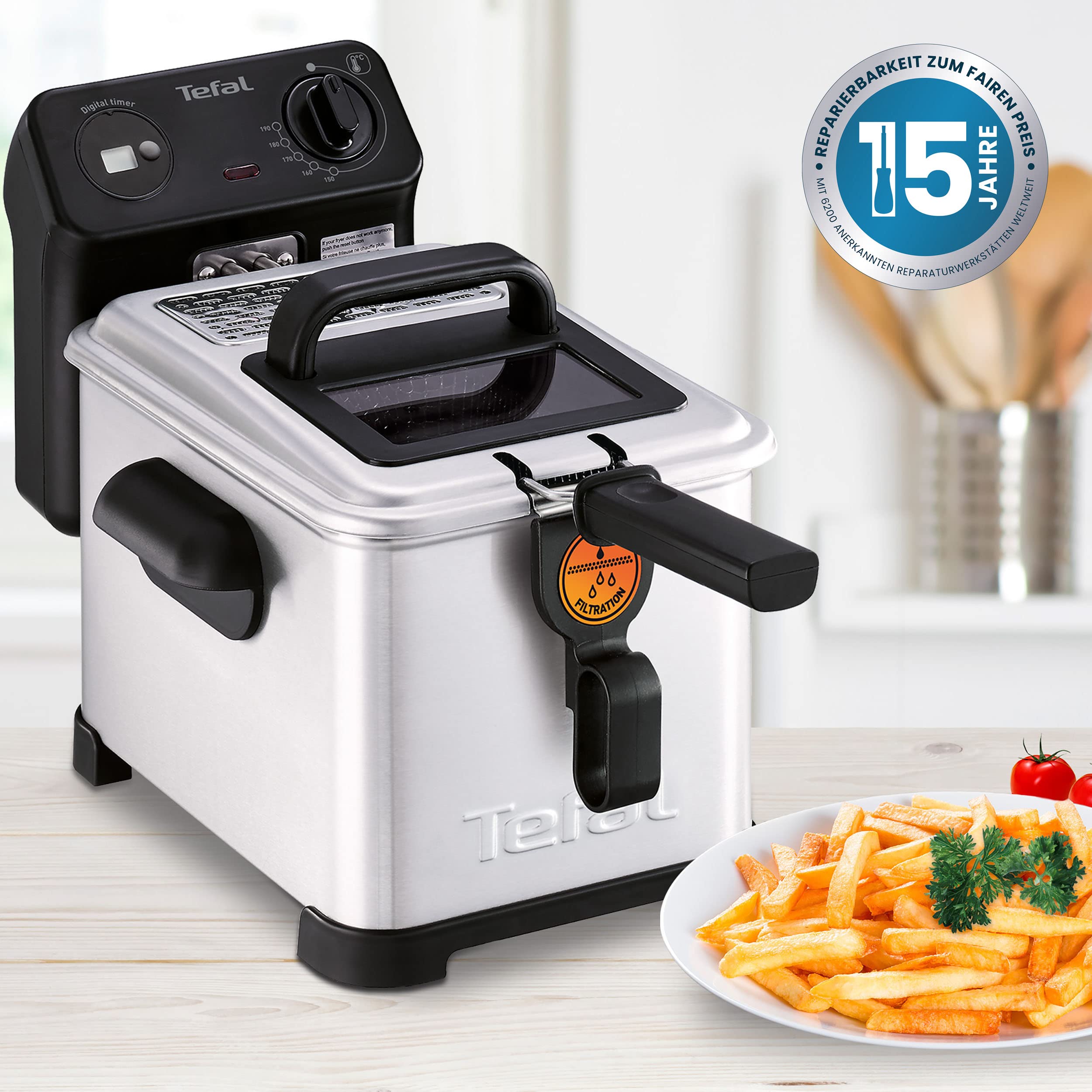 tefal-filtra-pro-fr5160-fritteuse-4-l-l-kapazit-t-patentiertes-auffangsieb-sicht image 2