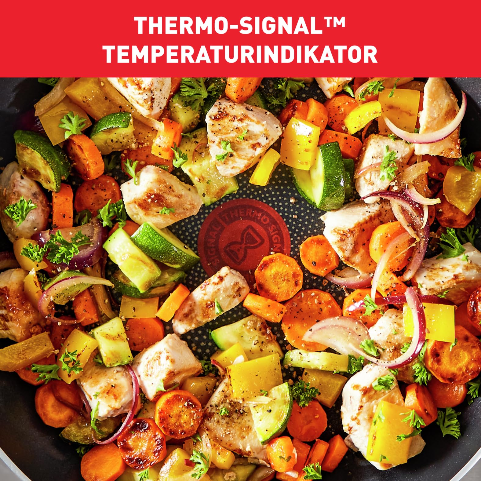tefal-resist-g6-d5260632-bratpfanne-28-cm-flameprotect-technologie-thermo-signal image 3